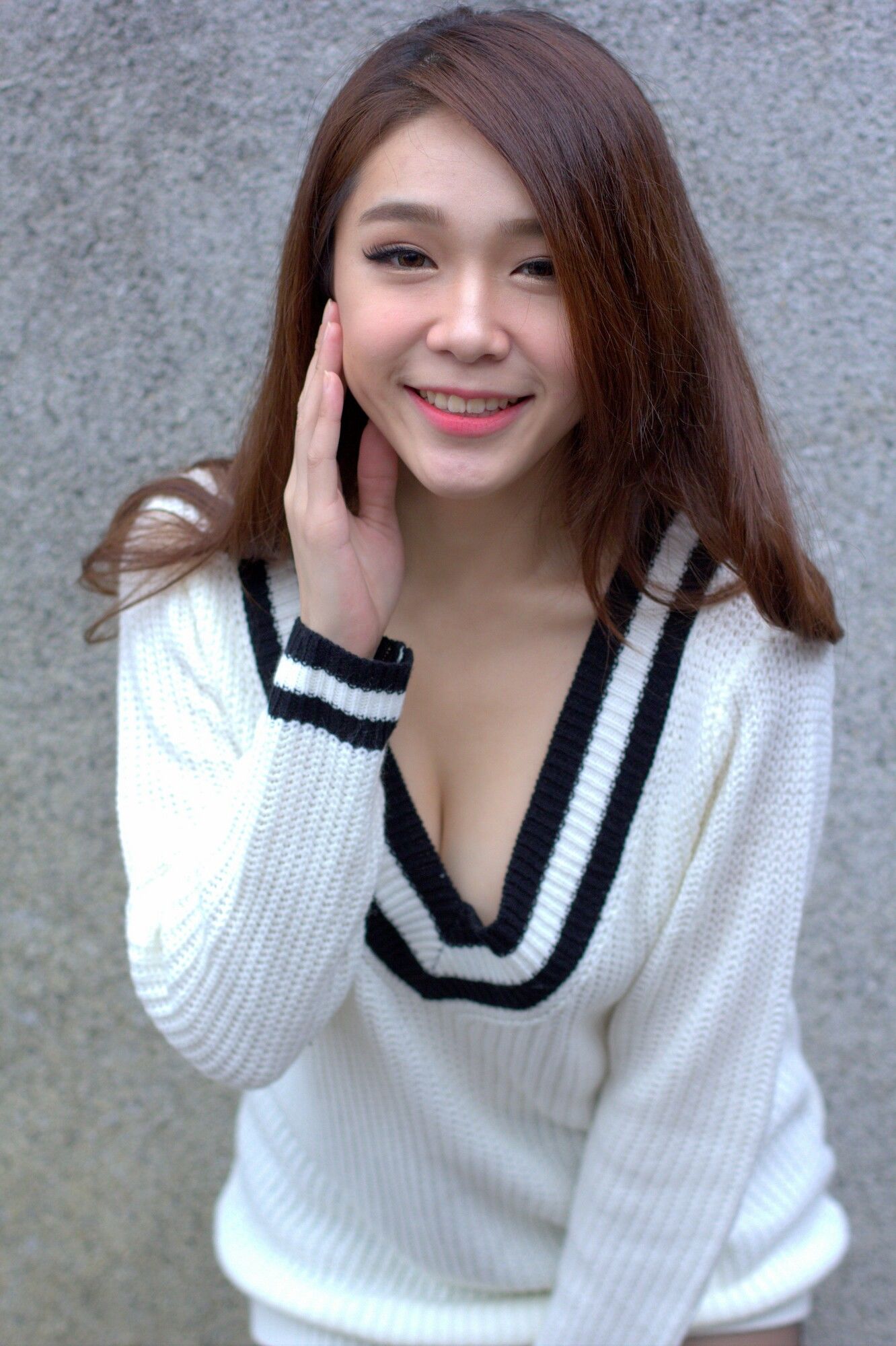 [台湾网红美女] Baby66 黑丝街拍