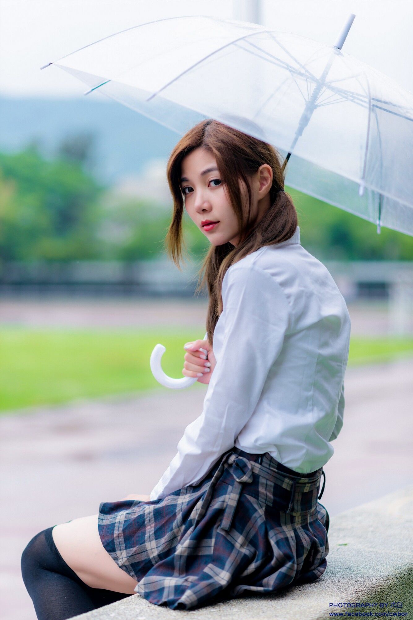 [台湾网红美女] Dash Xu/許琬珍《午場 油廠國小時裝外拍》