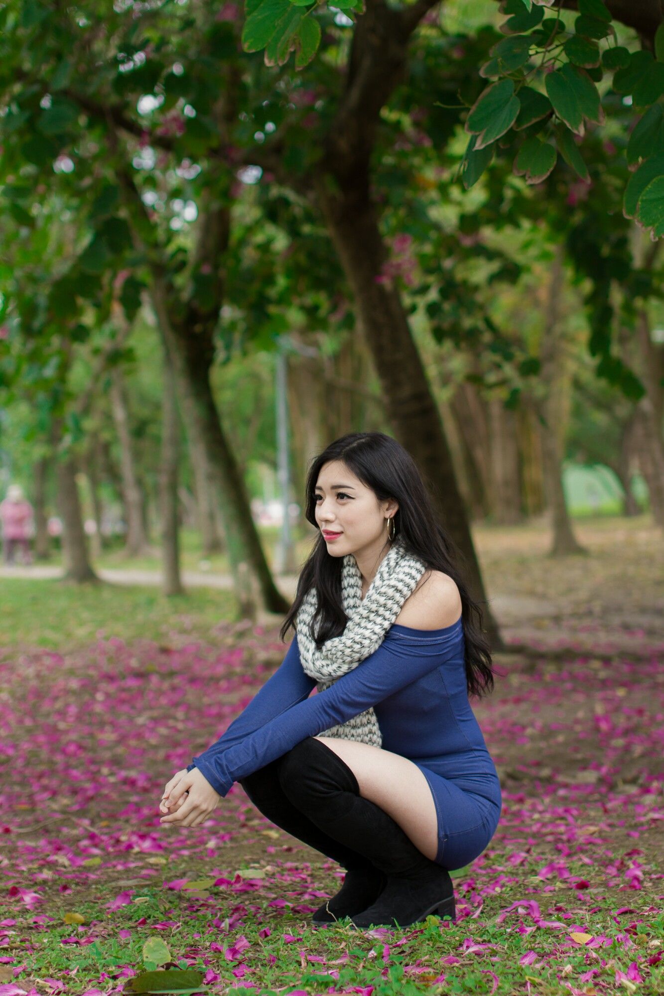 [台湾网红美女] 谢立琪 大安森林公園