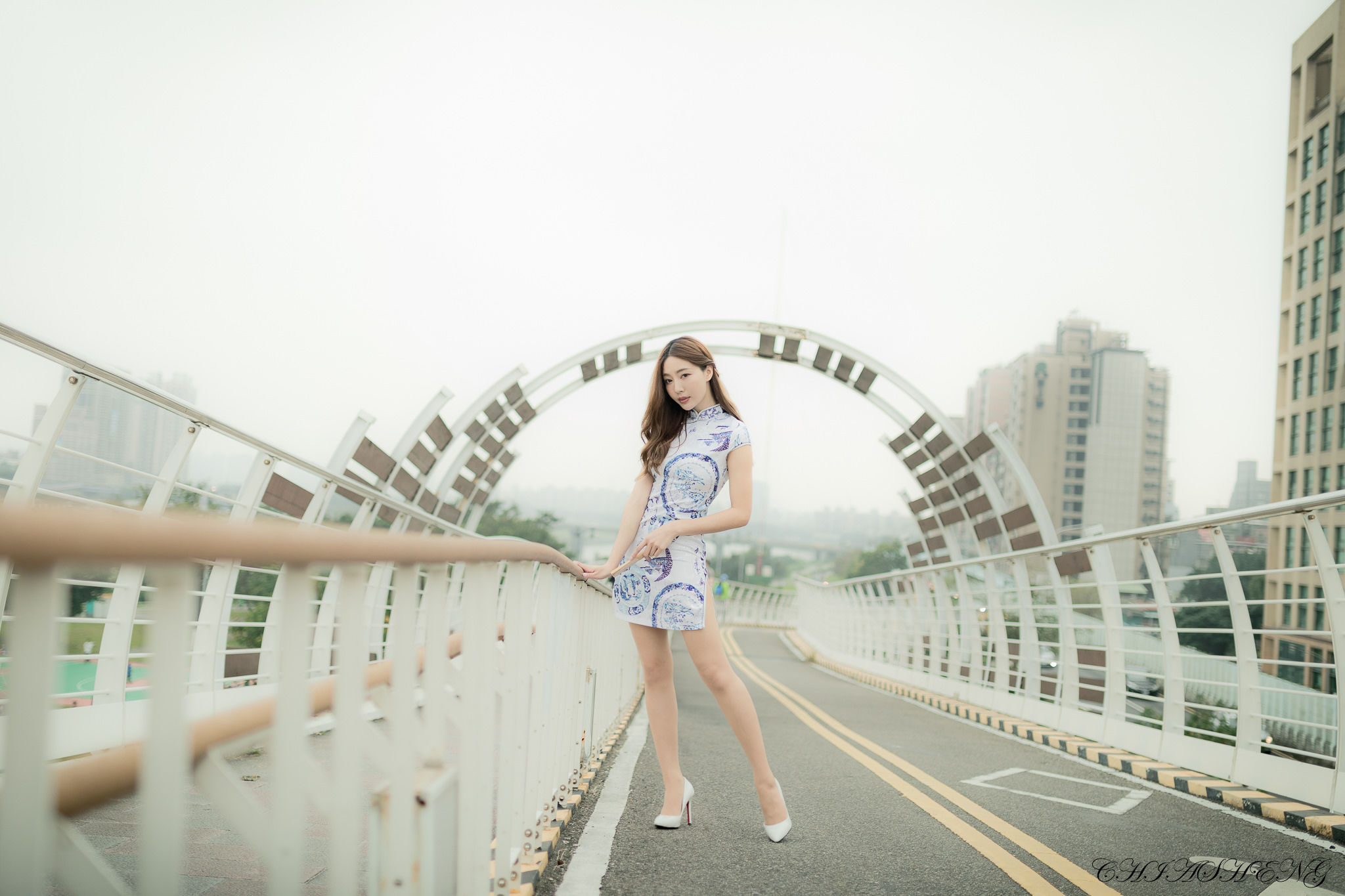 [台湾网红美女] Emma江雨恩 - 清新外拍（三套服装）