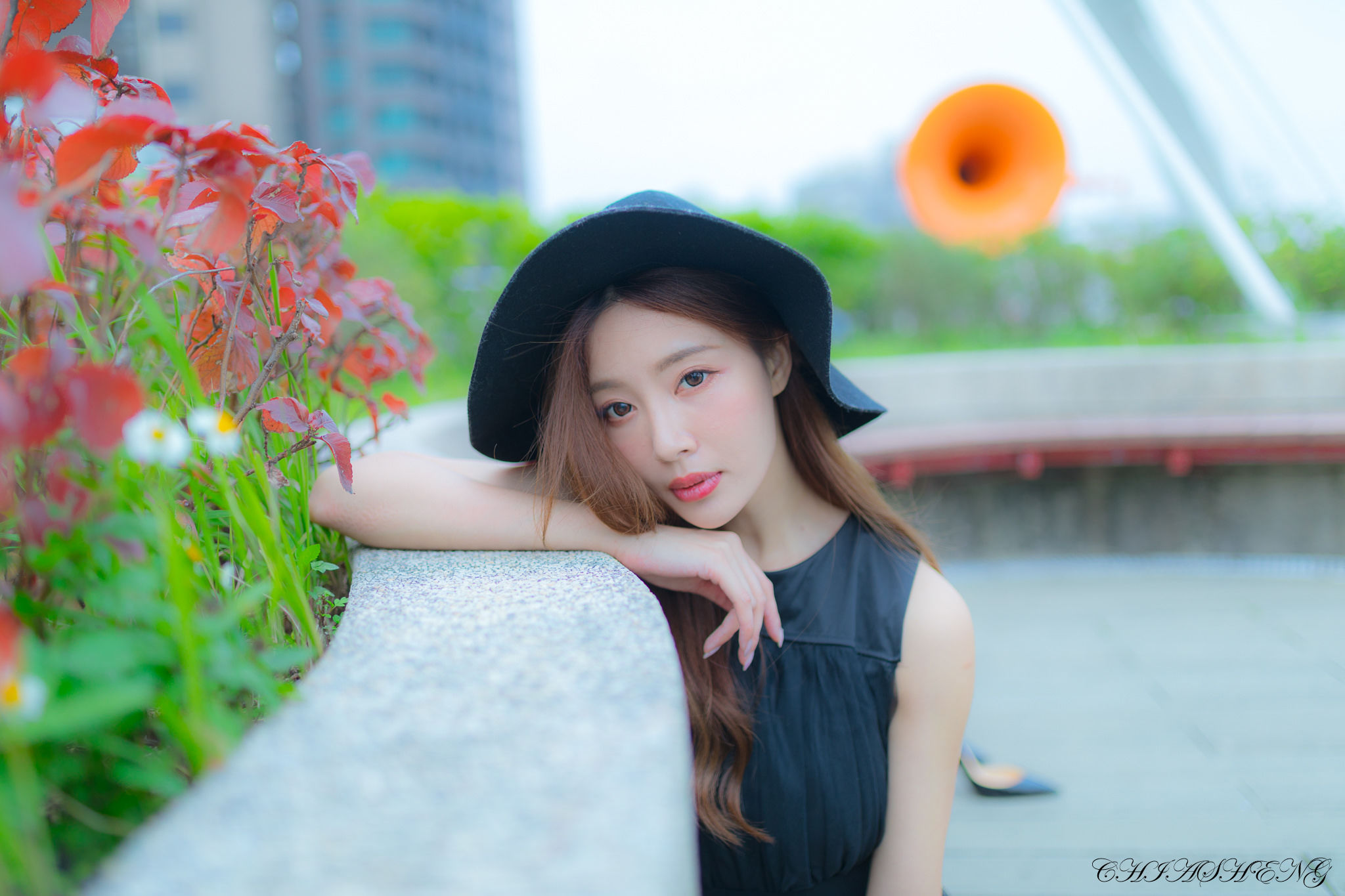 [台湾网红美女] Emma江雨恩 - 清新外拍（三套服装）