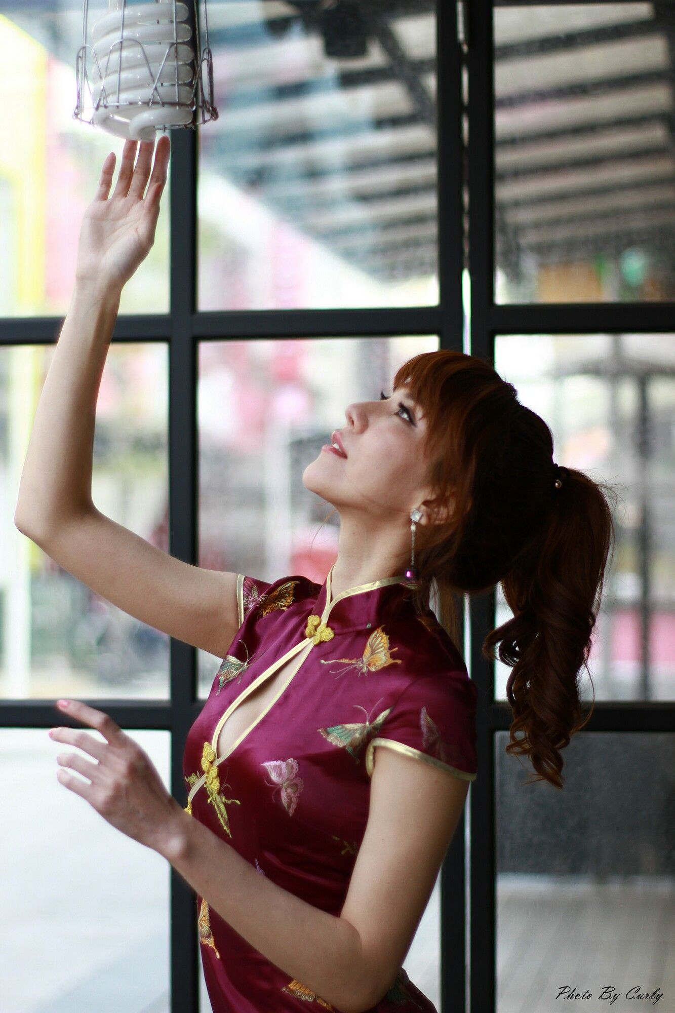 [台湾网红美女] 黄淑华Maggie《新崛江商圈-旗袍系列》