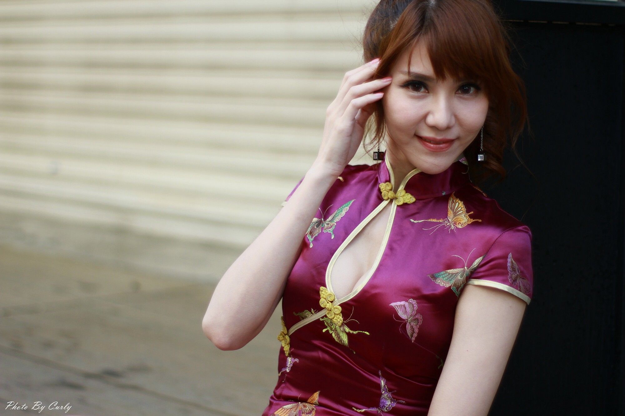 [台湾网红美女] 黄淑华Maggie《新崛江商圈-旗袍系列》
