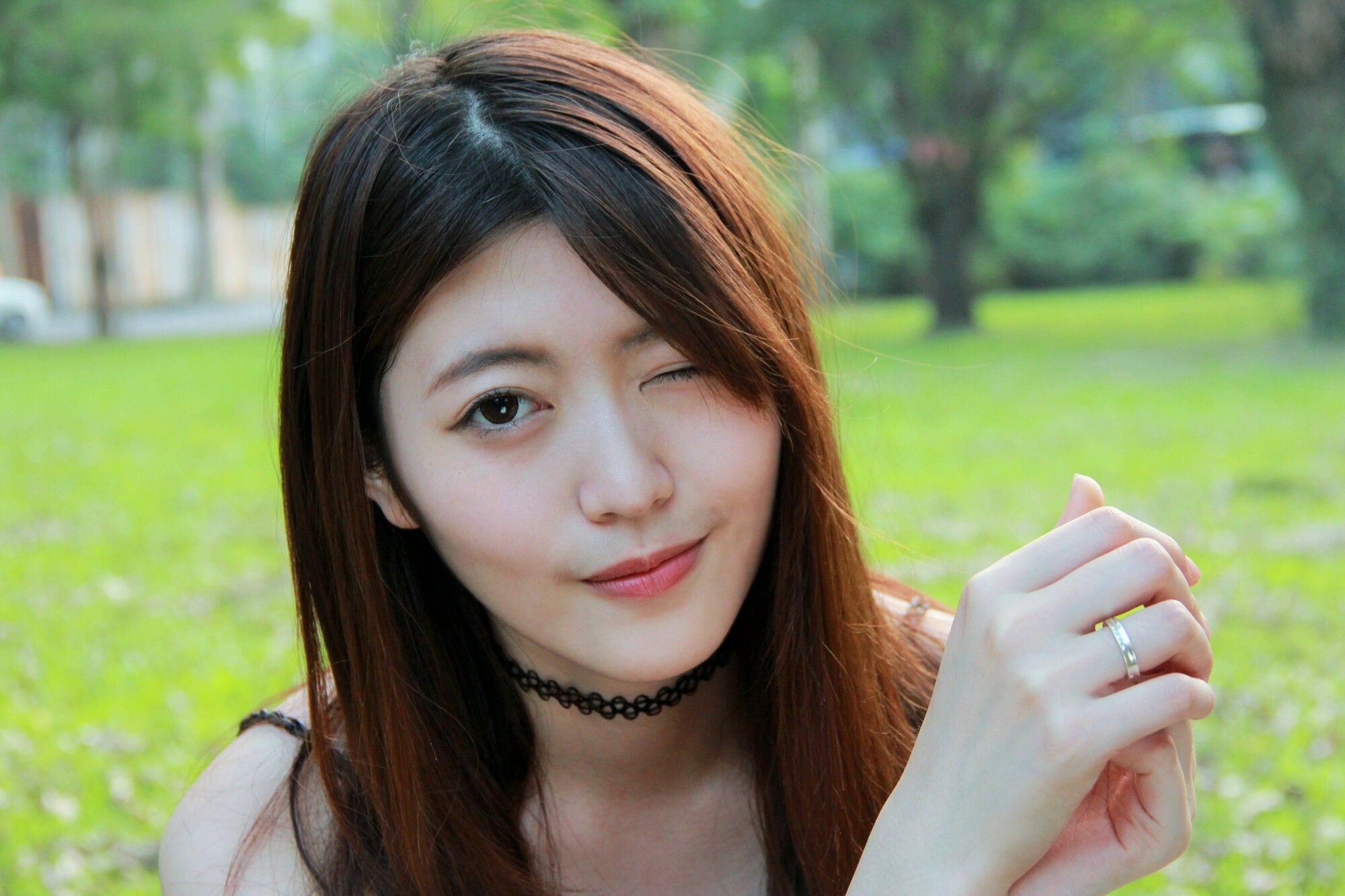 [台湾网红美女] 黄品瑄《台湾大学外拍》
