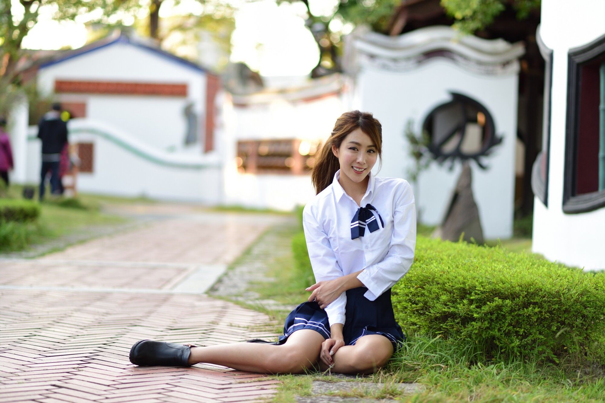 [台湾嫩模] Miso夏晴《古典旗袍+清新校服》