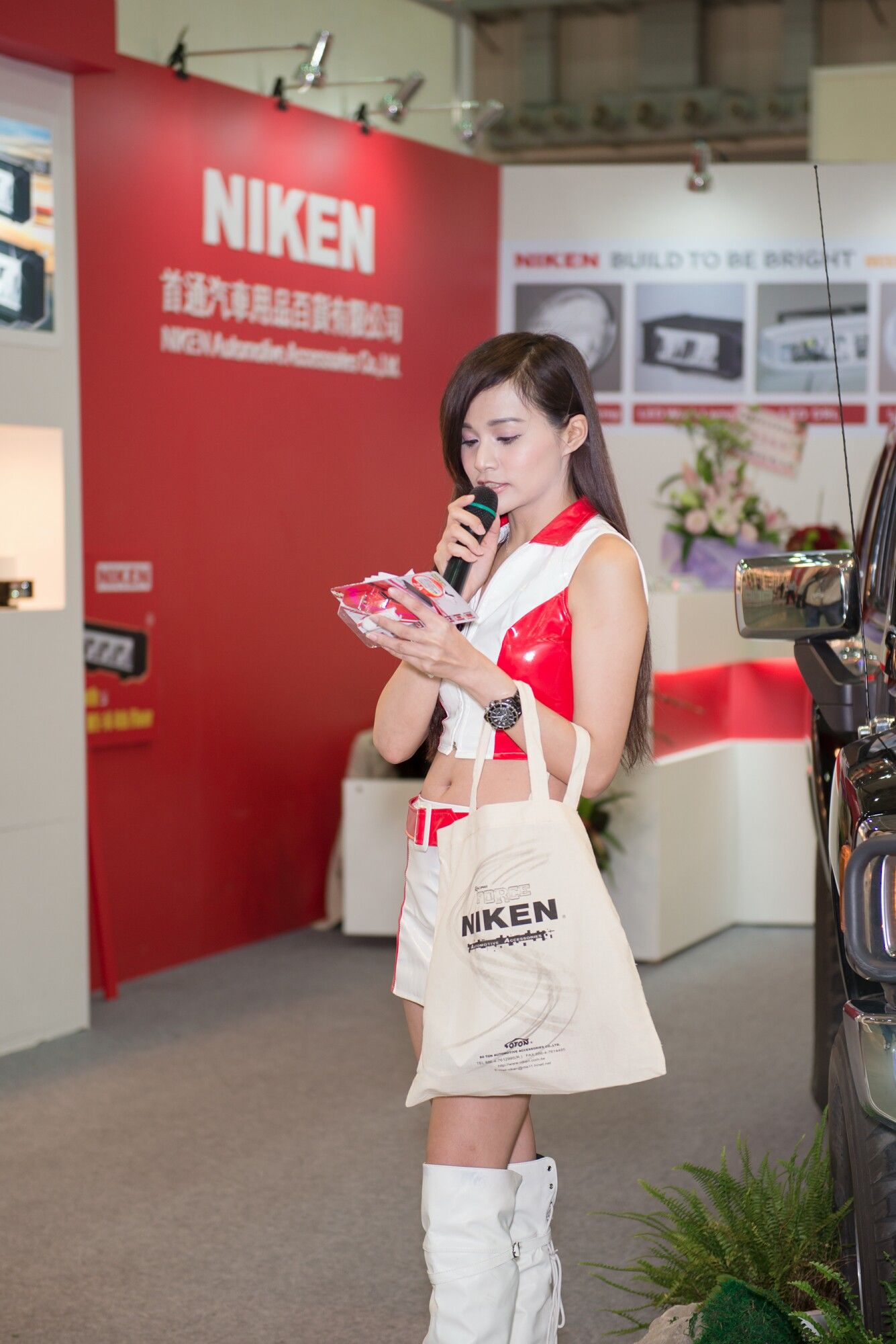 [台湾嫩模展会系列] 汽配展&巨砲連隊記者會 图片合集
