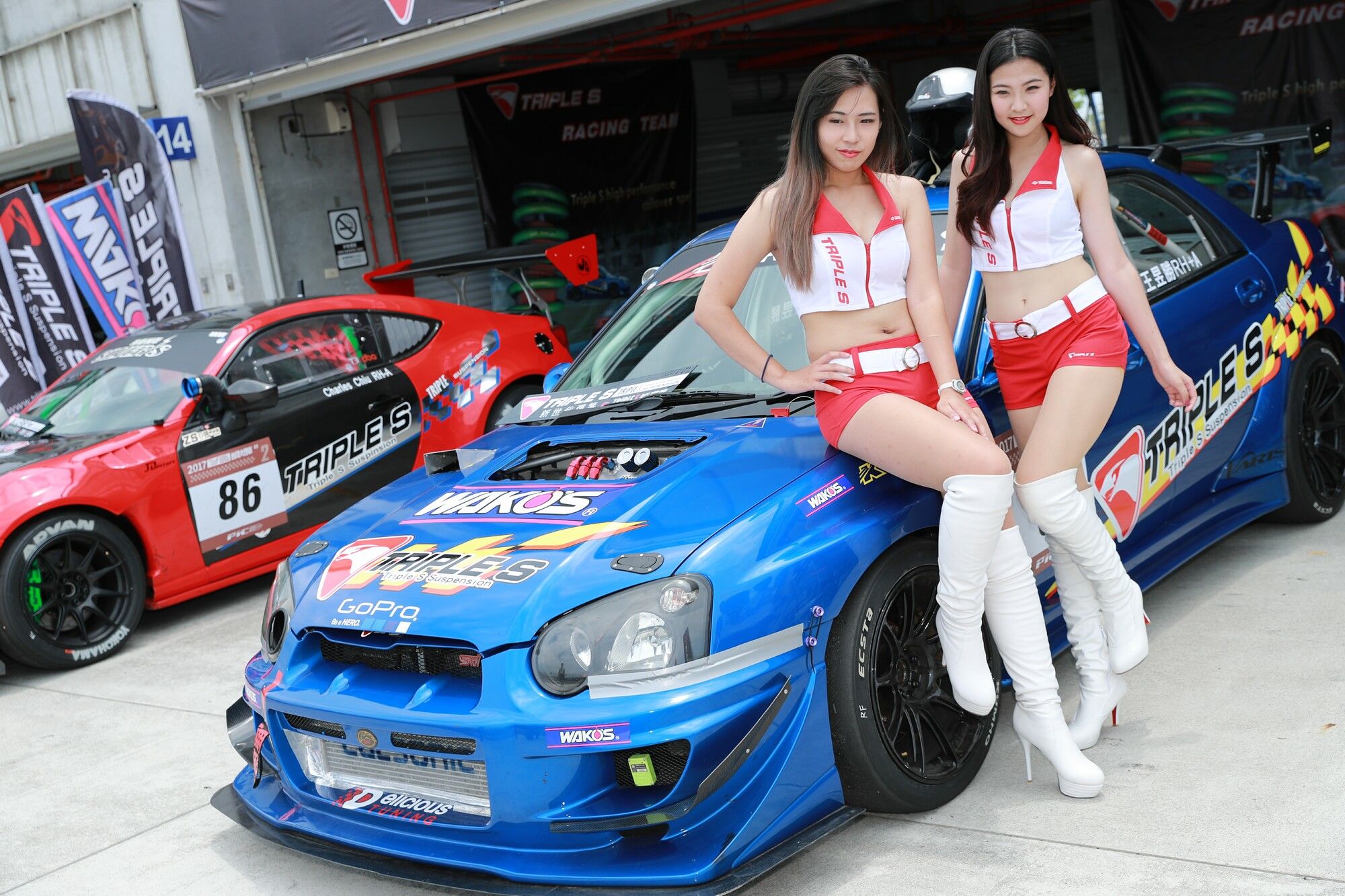 [台湾嫩模展会系列] TSF-R2台灣大賽車第二站 图片合集