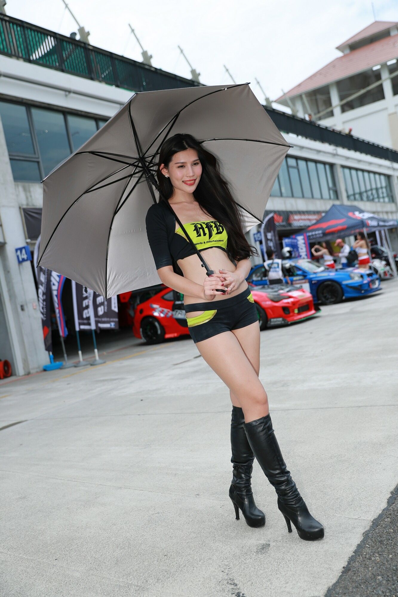 [台湾嫩模展会系列] TSF-R2台灣大賽車第二站 图片合集