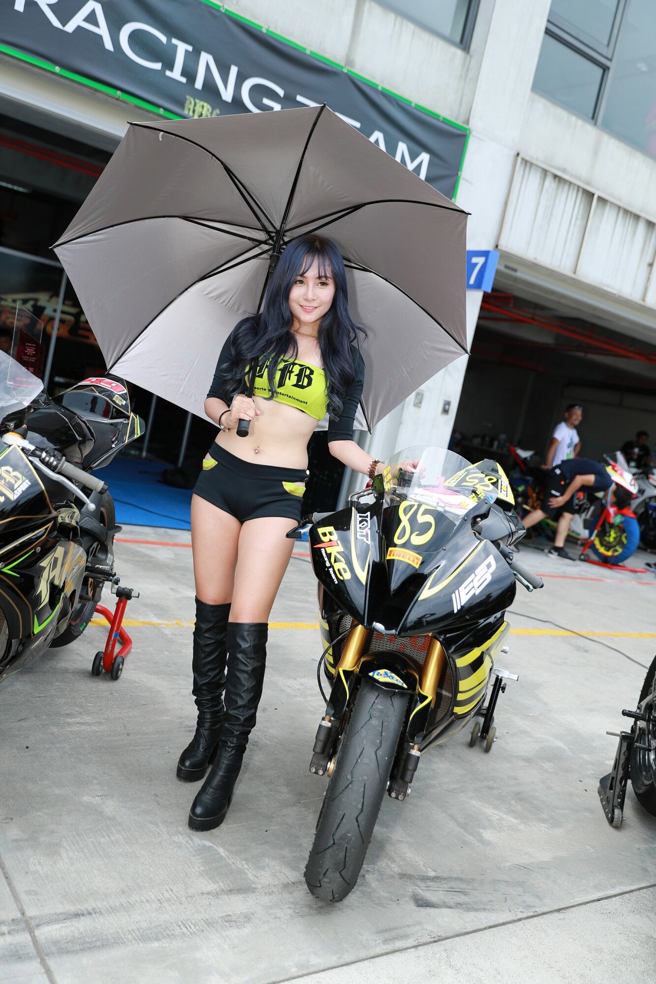 [台湾嫩模展会系列] TSF-R2台灣大賽車第二站 图片合集
