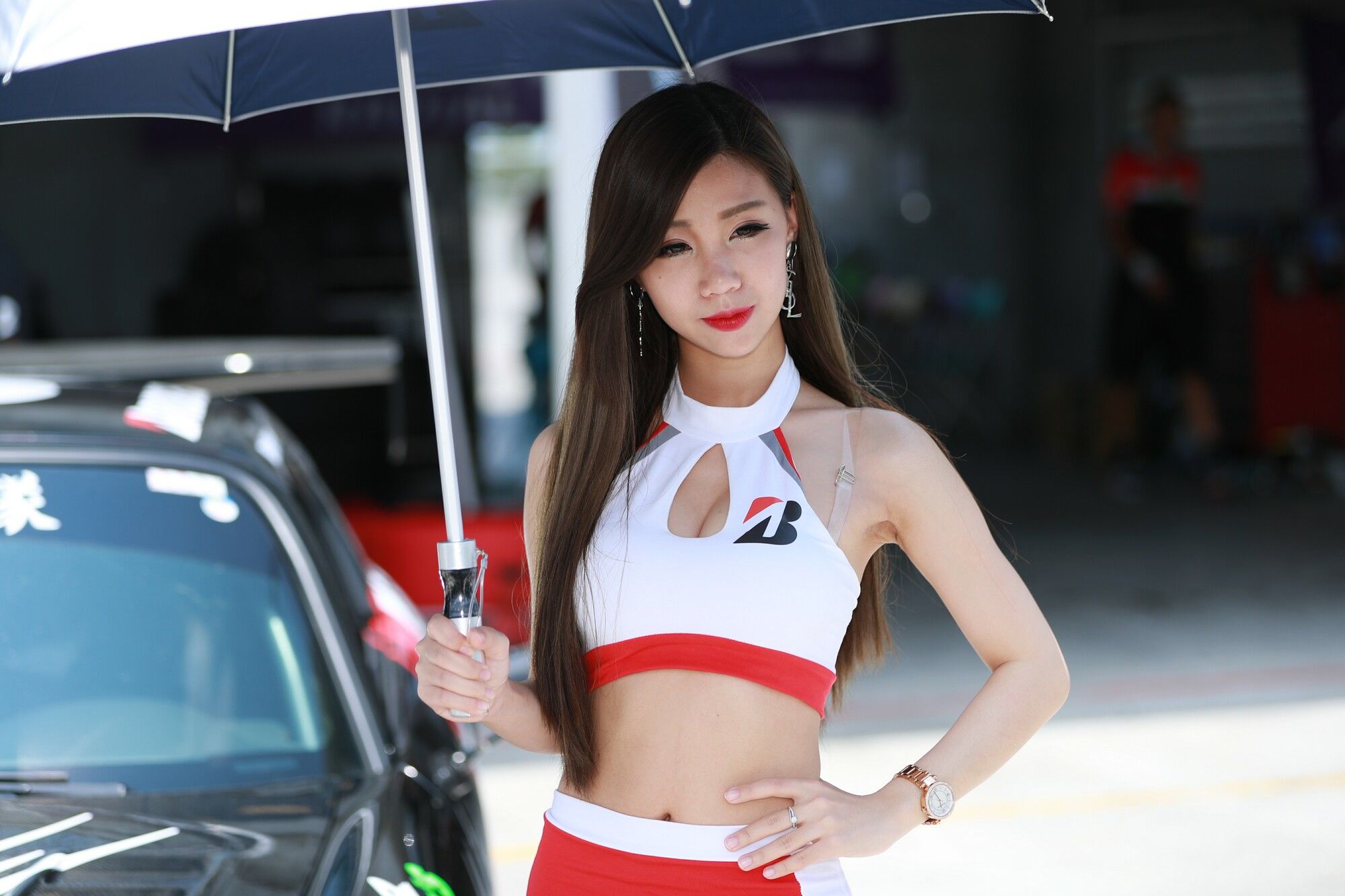 [台湾嫩模展会系列] TSF-R2台灣大賽車第二站 图片合集