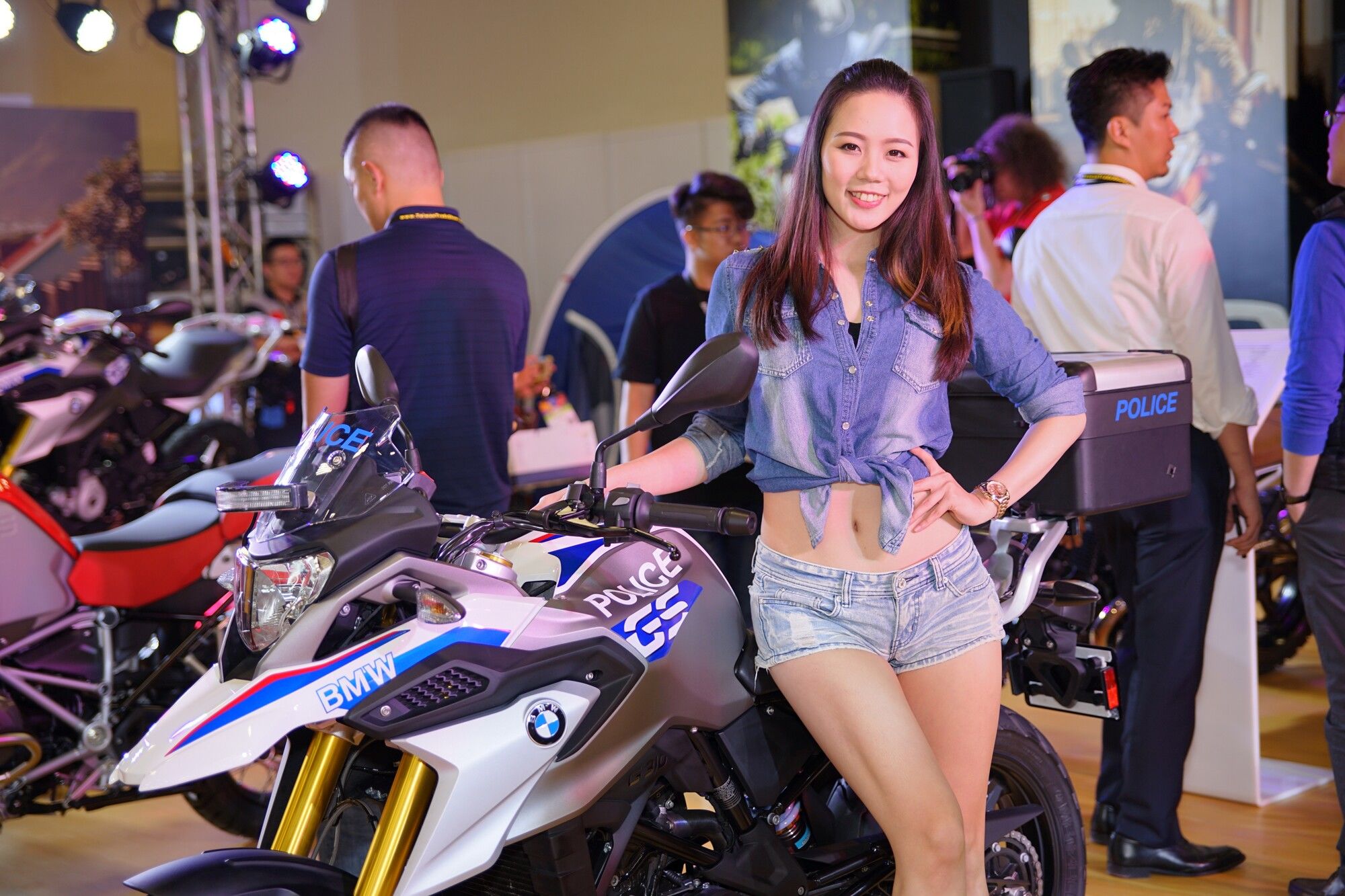 [台湾嫩模展会系列] 2018台北國際汽車零配件+機車產業展覽會拍摄图片合集