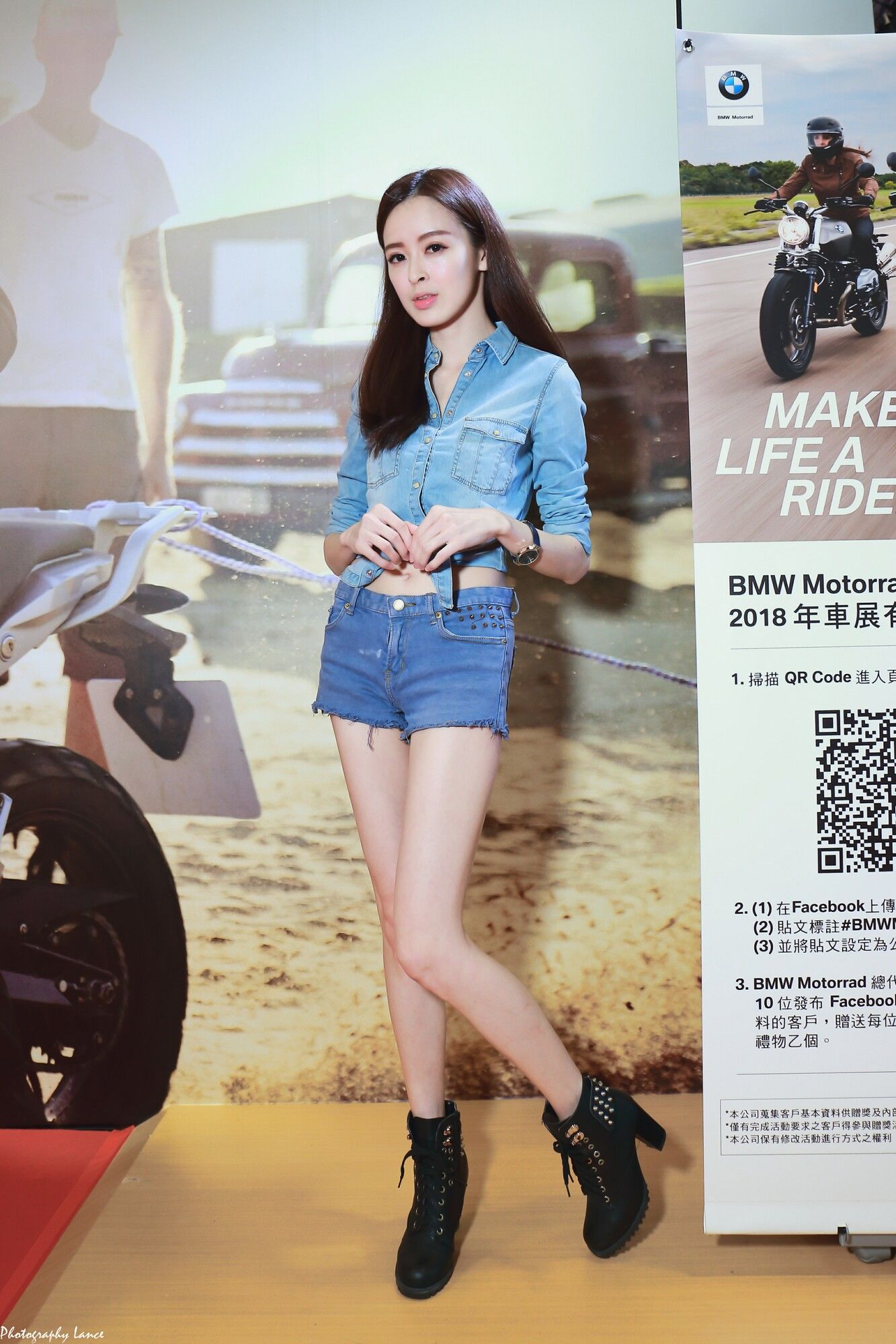 [台湾嫩模展会系列] 2018台北國際汽車零配件+機車產業展覽會拍摄图片合集