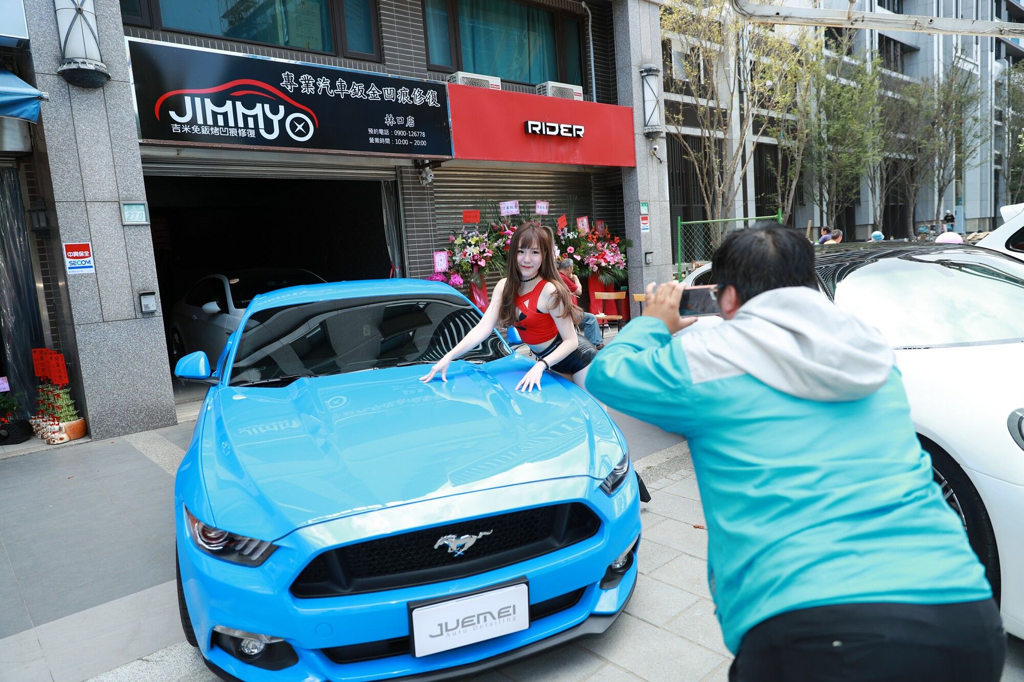 [台湾嫩模展会系列] JUEMEI 爵鎂頂級汽車工藝 图片合集