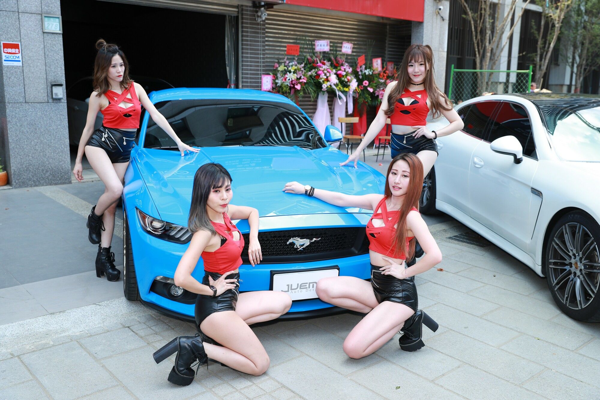[台湾嫩模展会系列] JUEMEI 爵鎂頂級汽車工藝 图片合集