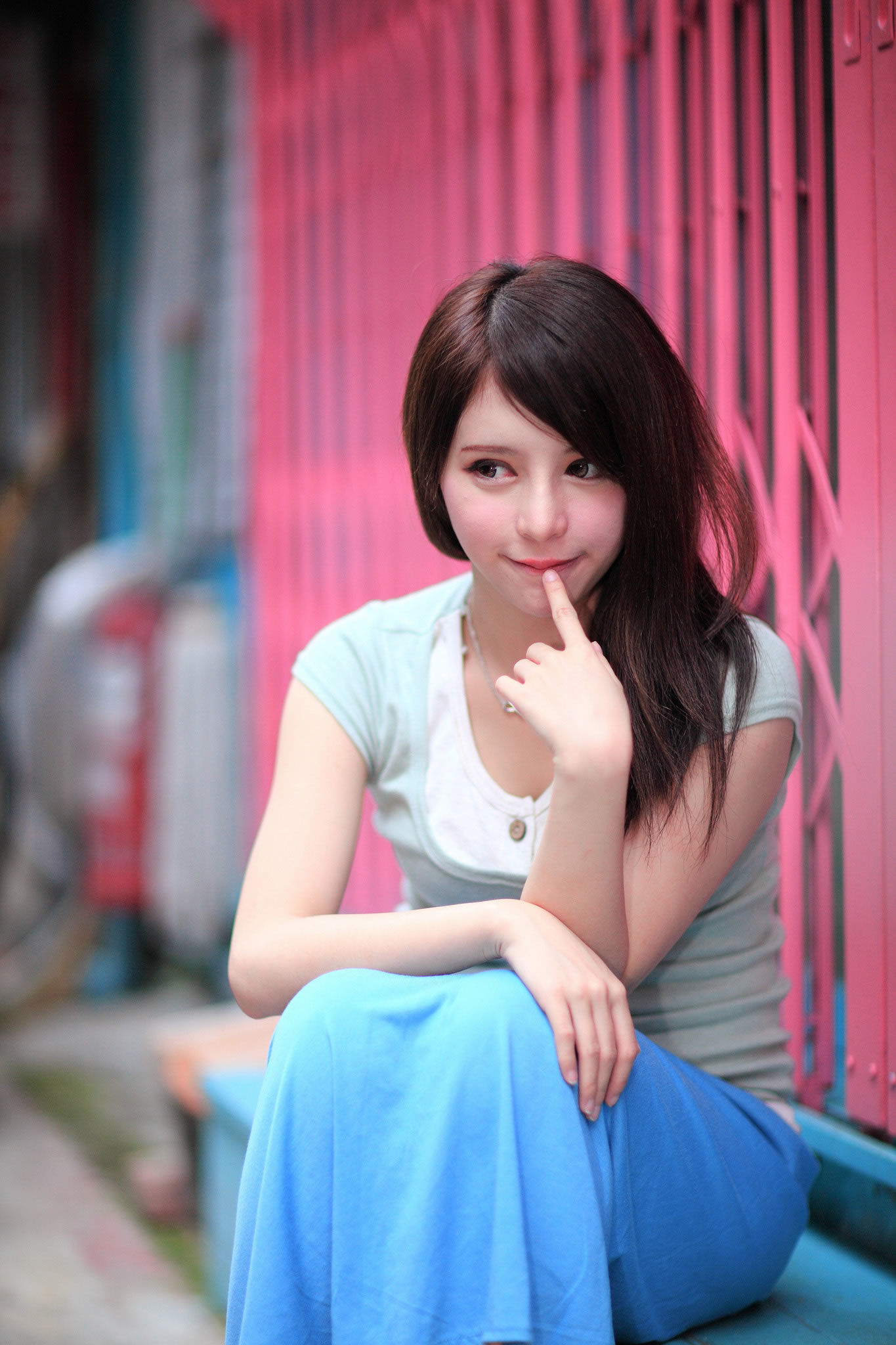 [台湾正妹] 张齐郡JULIE -  小清新外拍