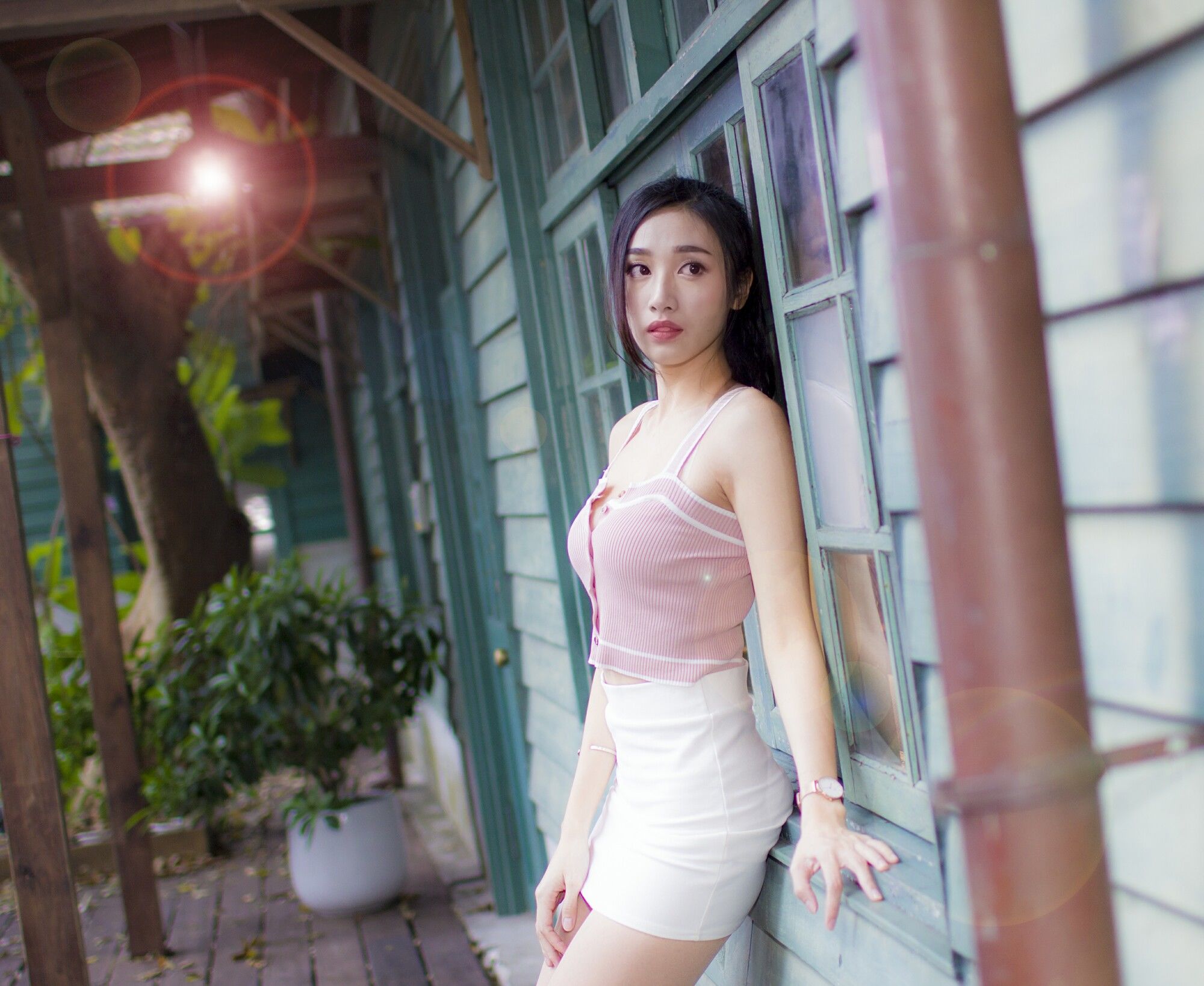 [台湾女神] 段璟乐《松菸時裝外拍》