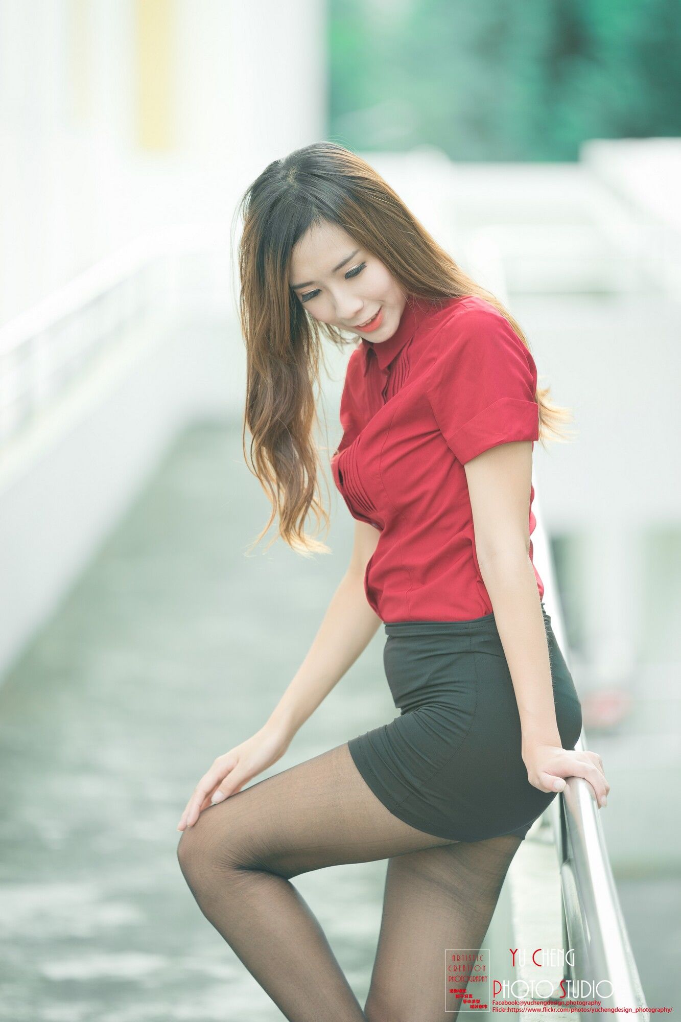 [台湾女神] 李佳蓉《中正技擊館外拍》