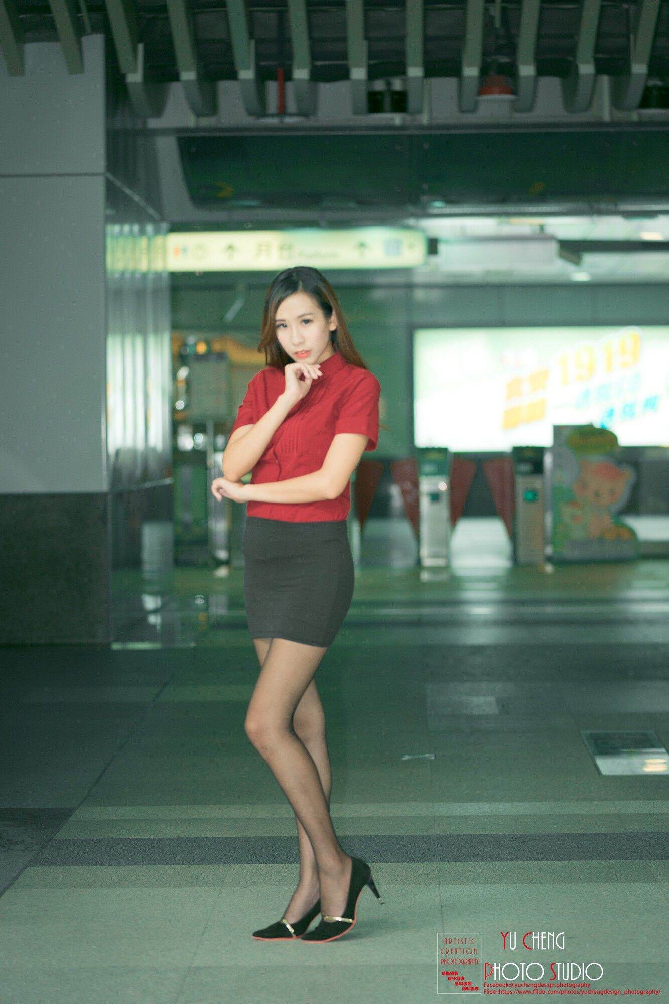[台湾女神] 李佳蓉《中正技擊館外拍》