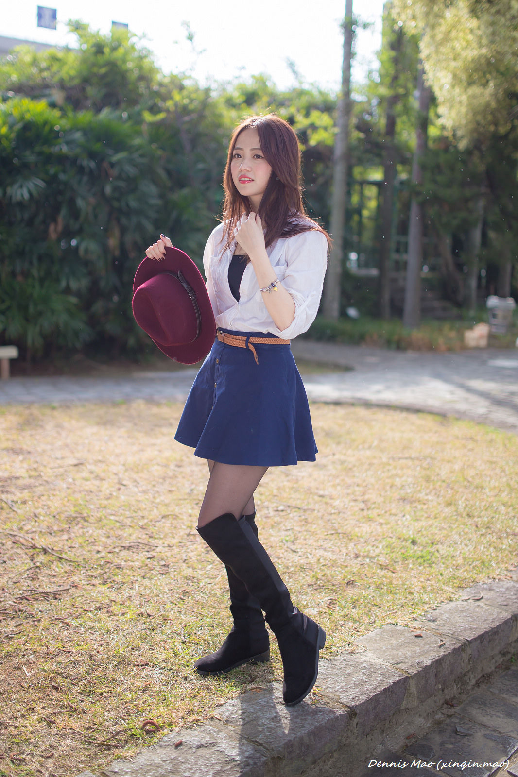 [台湾正妹] 思綺《雙溪公園(三套服装）》