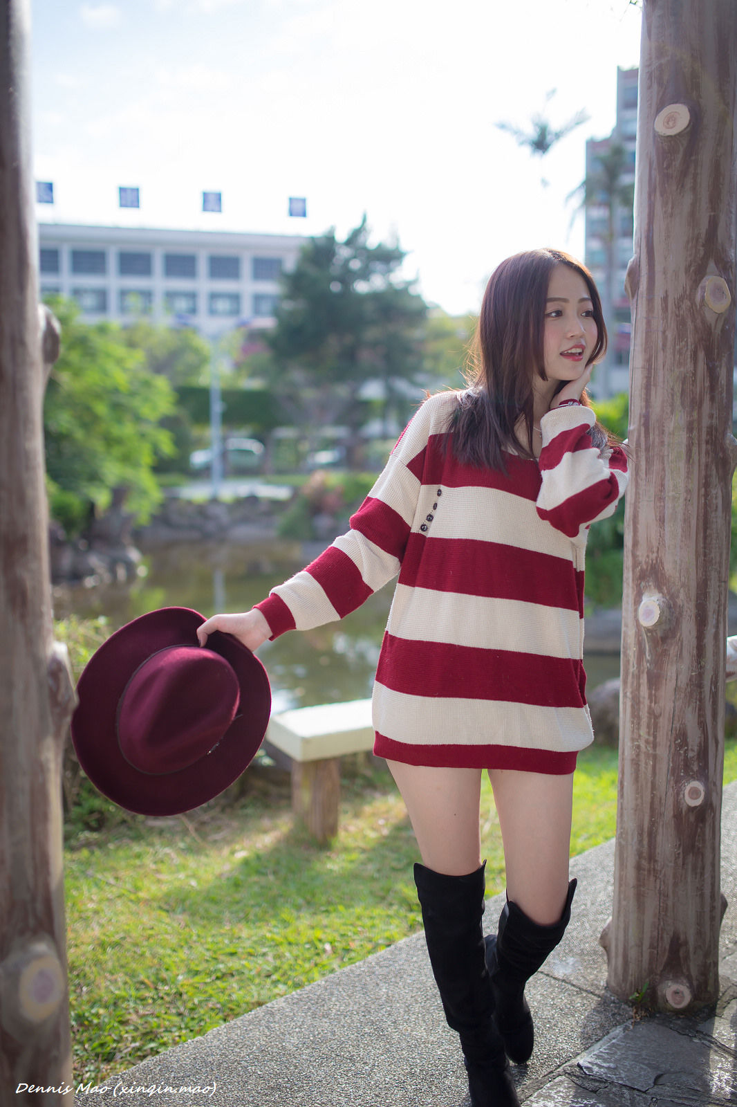 [台湾正妹] 思綺《雙溪公園(三套服装）》