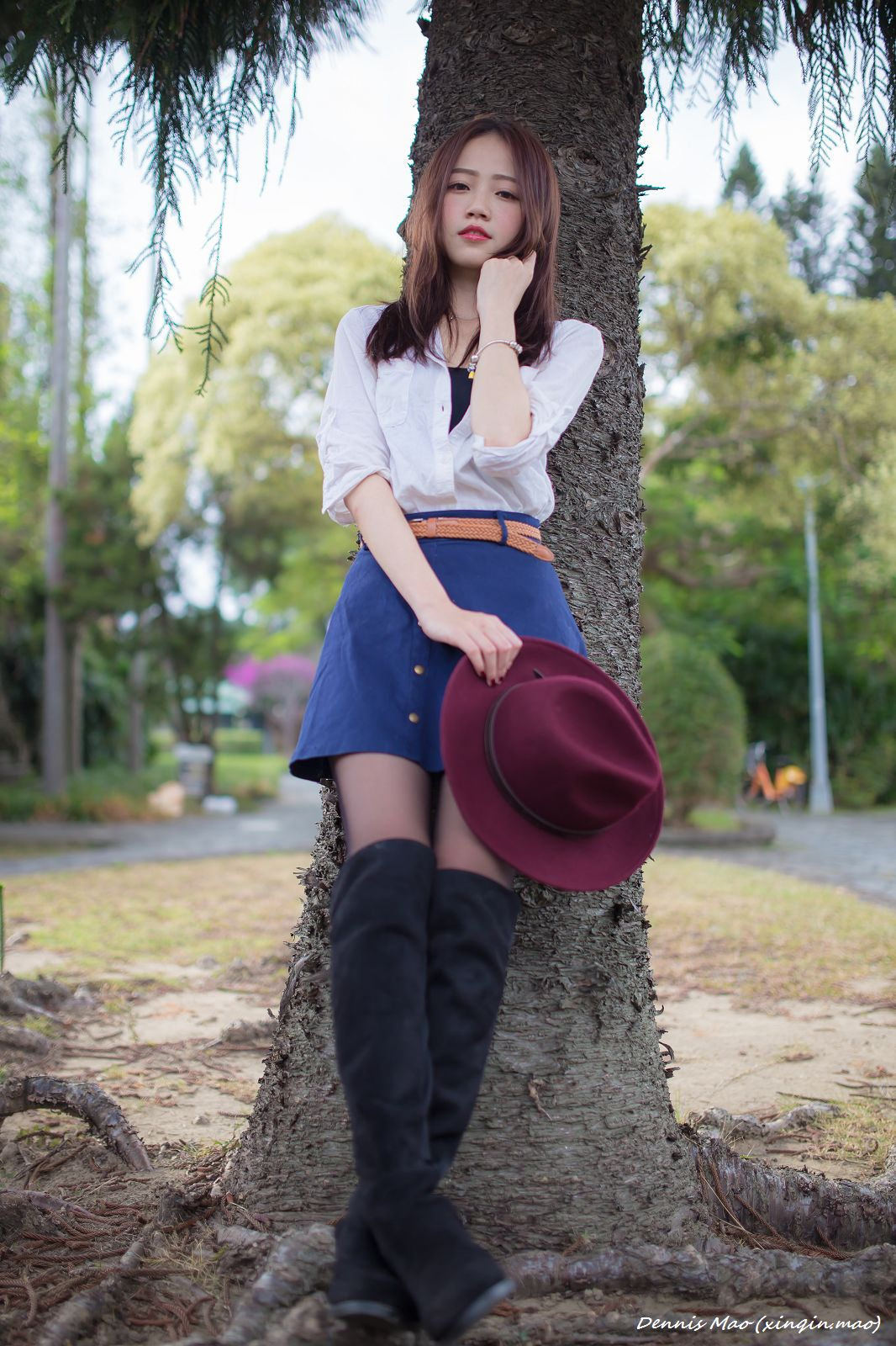 [台湾正妹] 思綺《雙溪公園(三套服装）》
