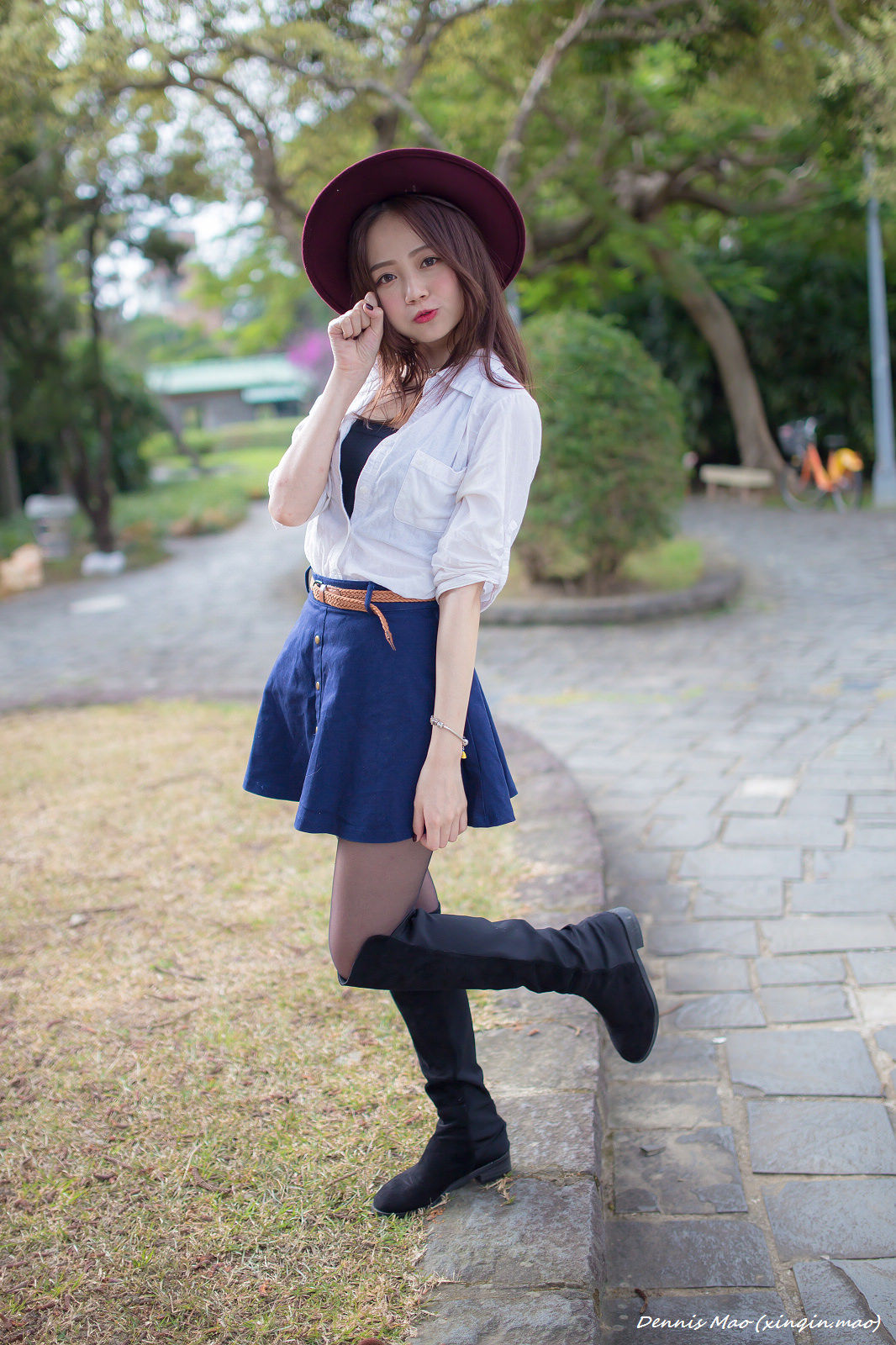 [台湾正妹] 思綺《雙溪公園(三套服装）》