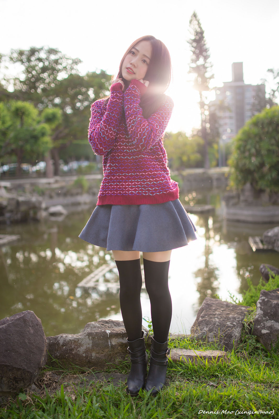 [台湾正妹] 思綺《雙溪公園(三套服装）》