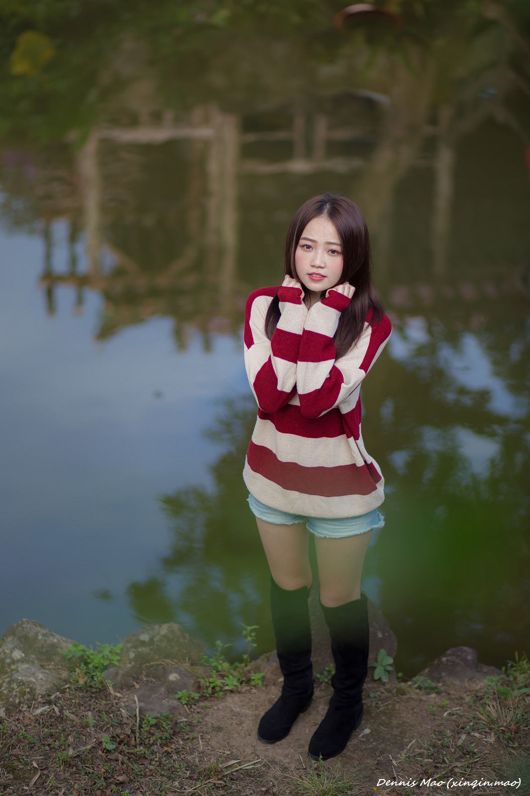 [台湾正妹] 思綺《雙溪公園(三套服装）》
