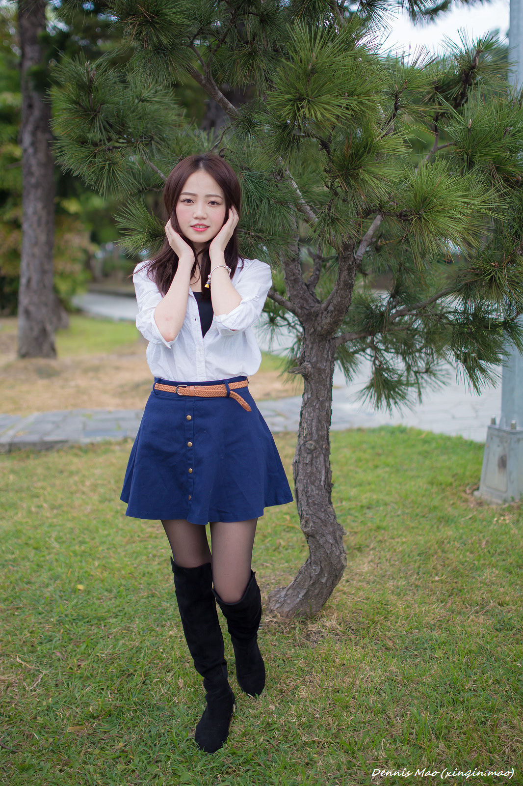 [台湾正妹] 思綺《雙溪公園(三套服装）》