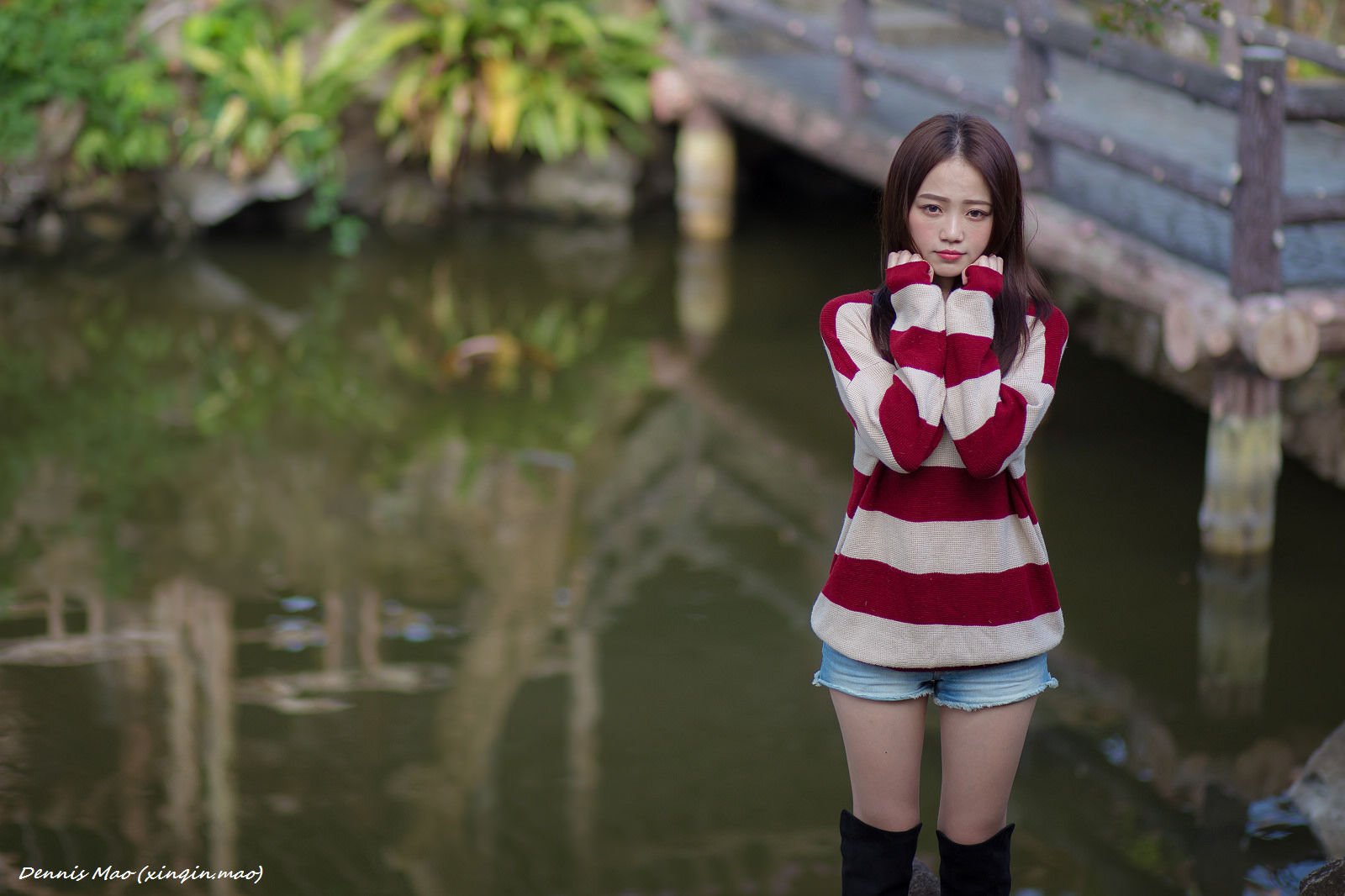 [台湾正妹] 思綺《雙溪公園(三套服装）》