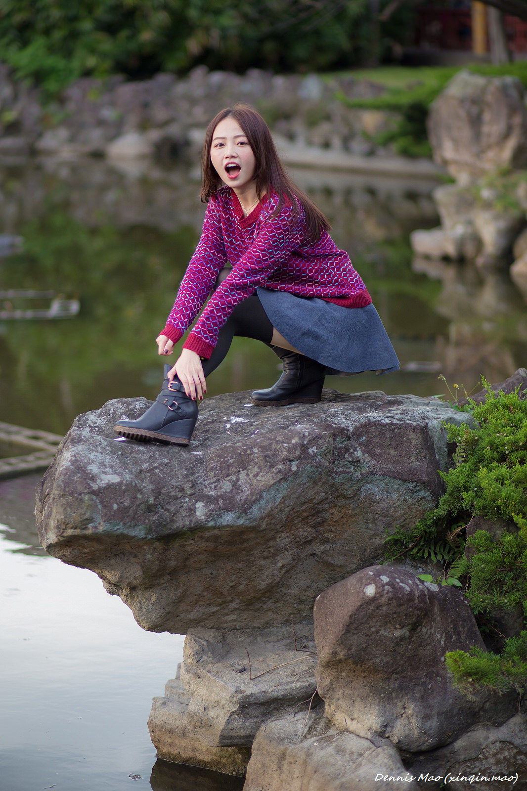 [台湾正妹] 思綺《雙溪公園(三套服装）》