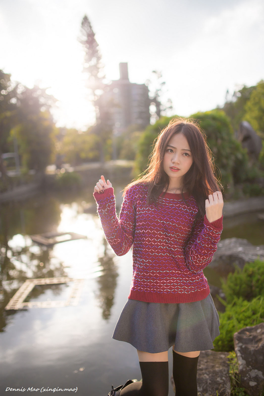 [台湾正妹] 思綺《雙溪公園(三套服装）》