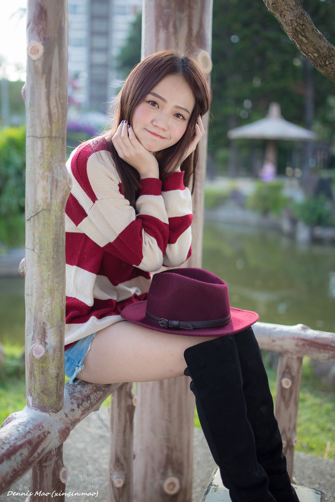 [台湾正妹] 思綺《雙溪公園(三套服装）》