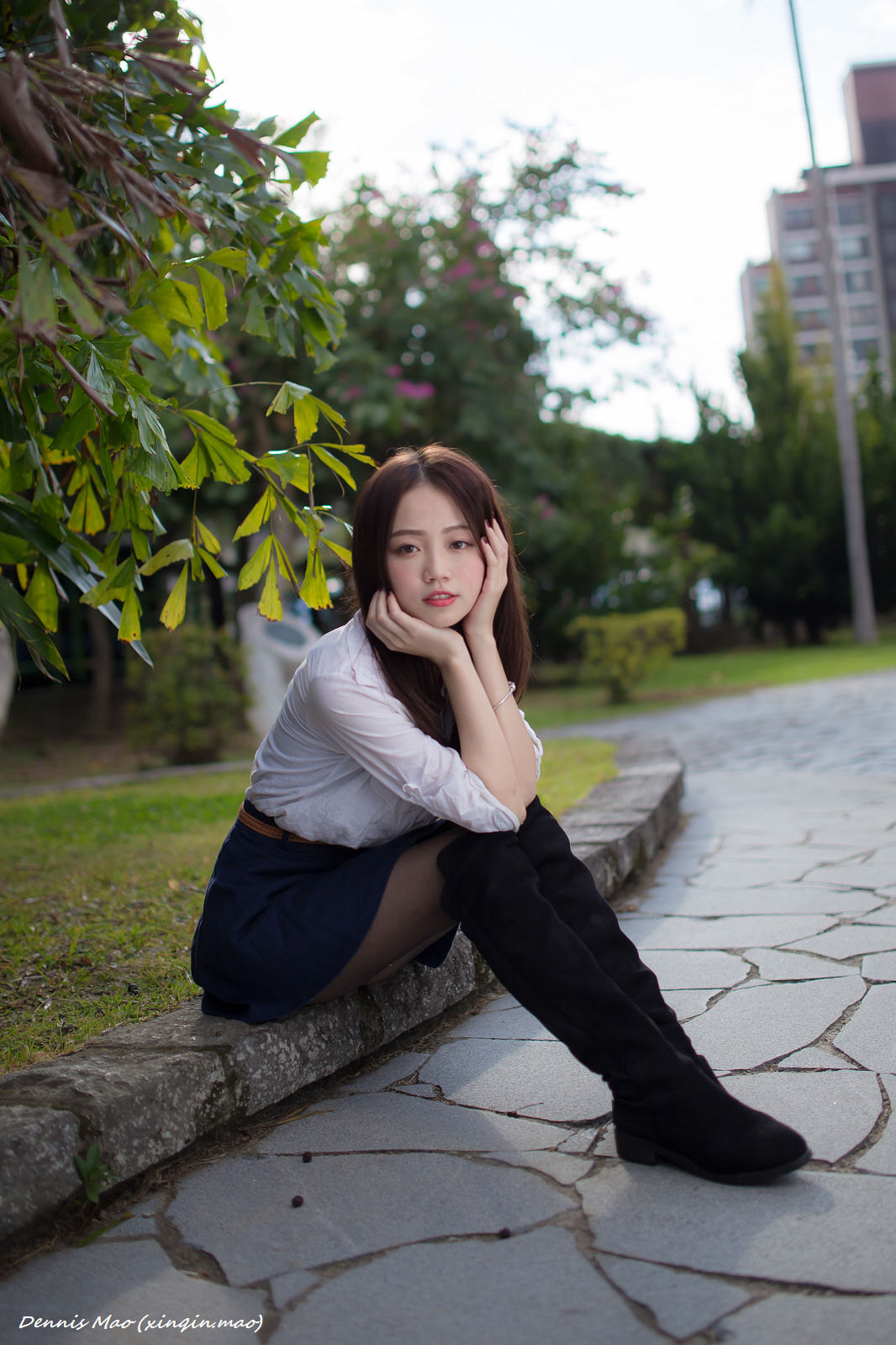 [台湾正妹] 思綺《雙溪公園(三套服装）》