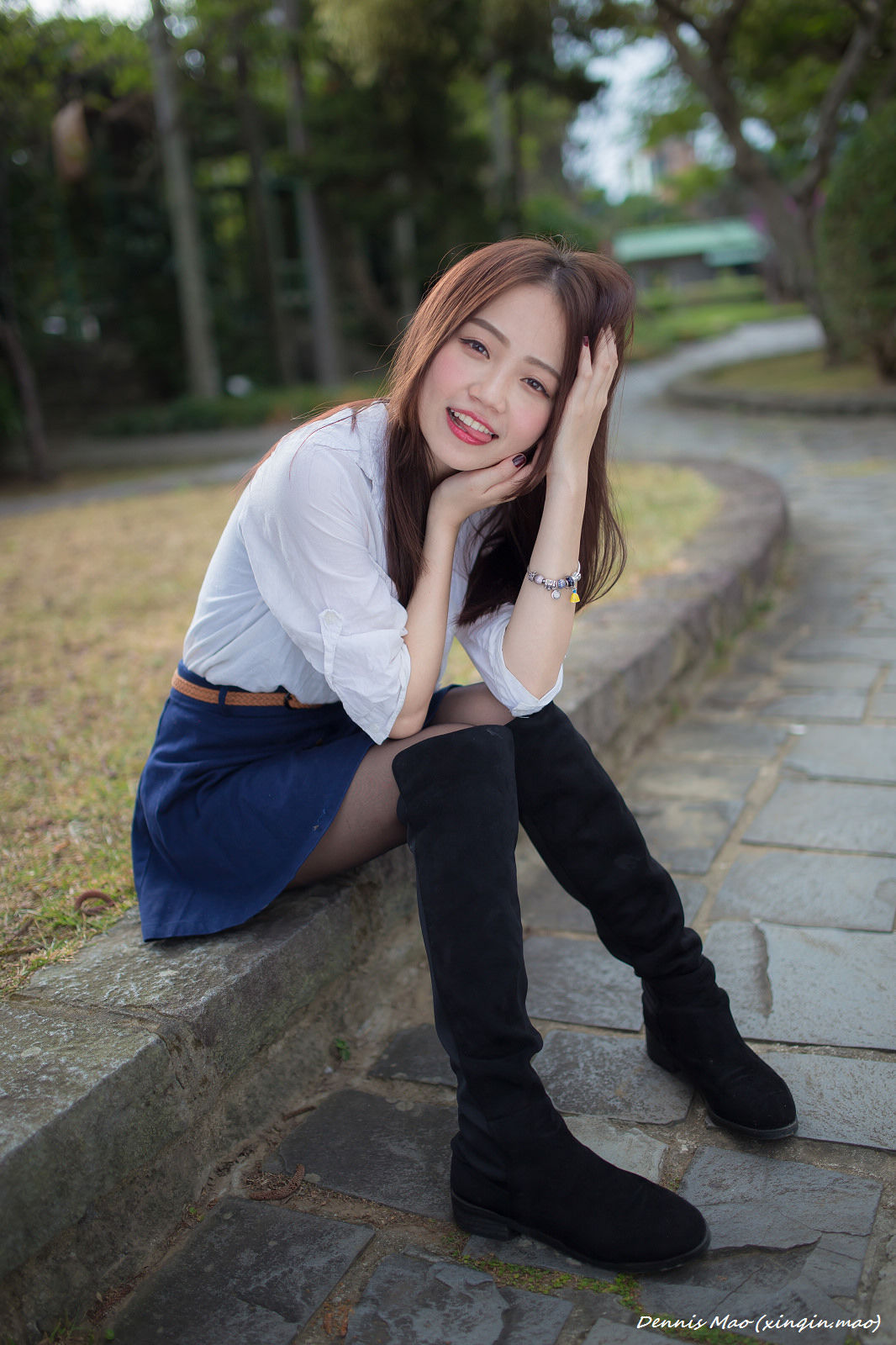 [台湾正妹] 思綺《雙溪公園(三套服装）》