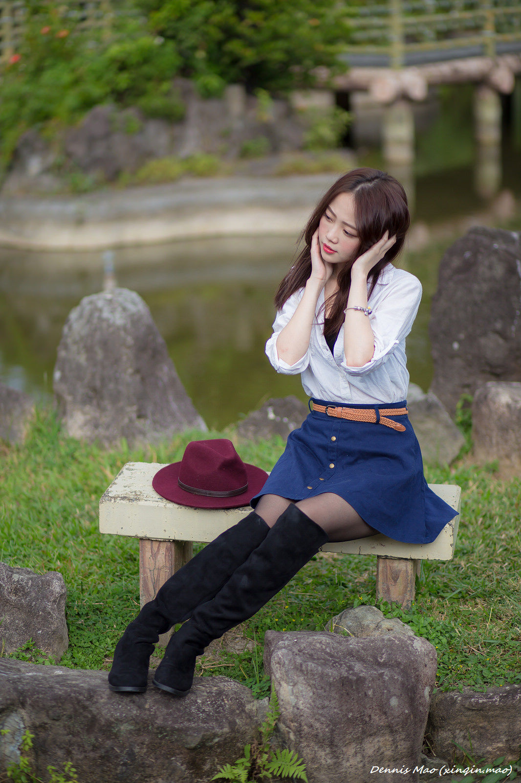 [台湾正妹] 思綺《雙溪公園(三套服装）》