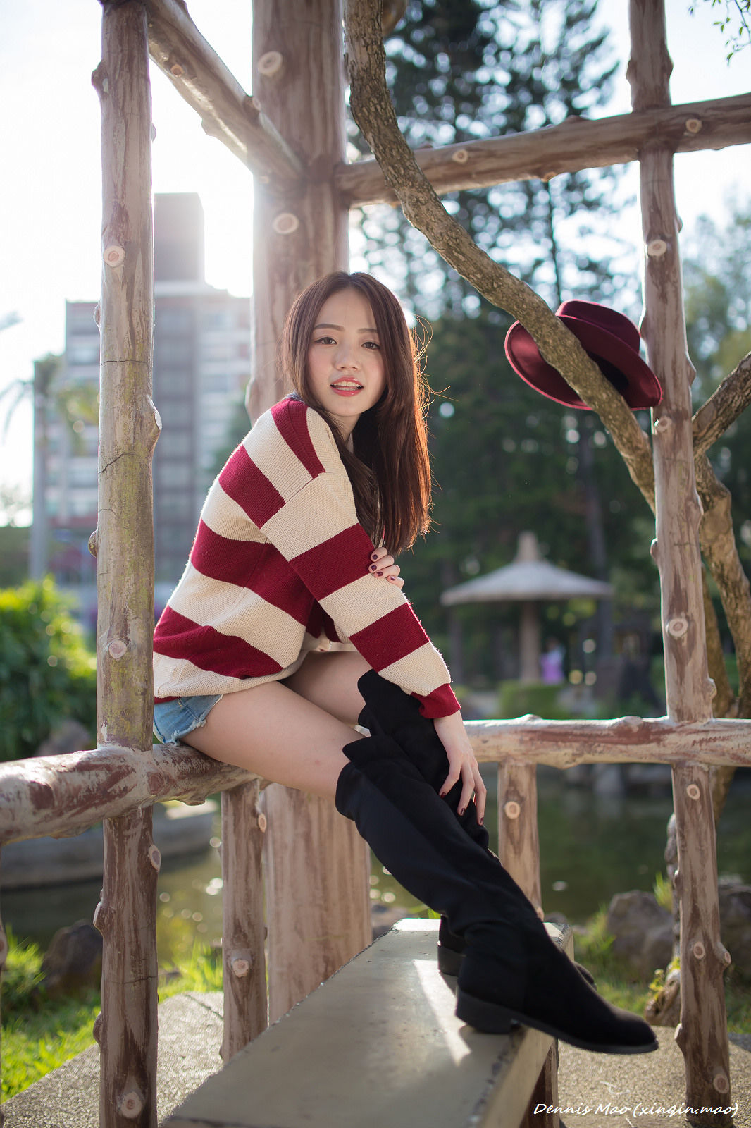 [台湾正妹] 思綺《雙溪公園(三套服装）》
