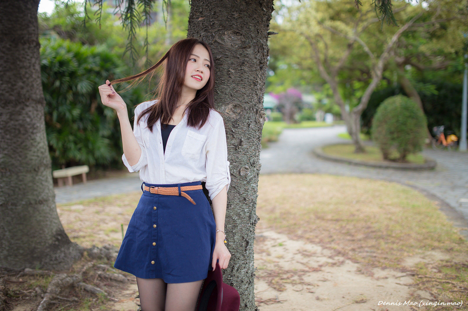 [台湾正妹] 思綺《雙溪公園(三套服装）》
