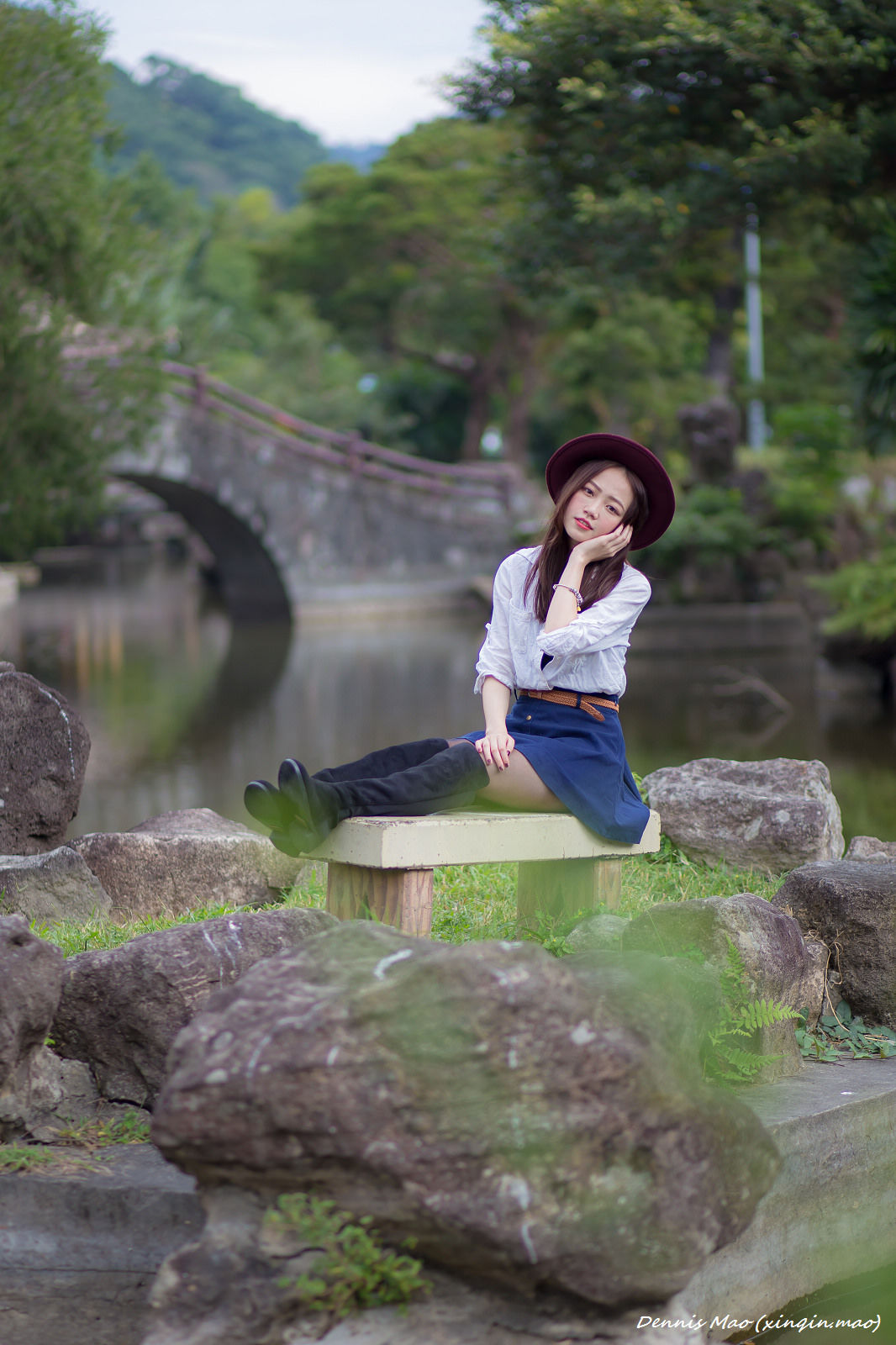 [台湾正妹] 思綺《雙溪公園(三套服装）》