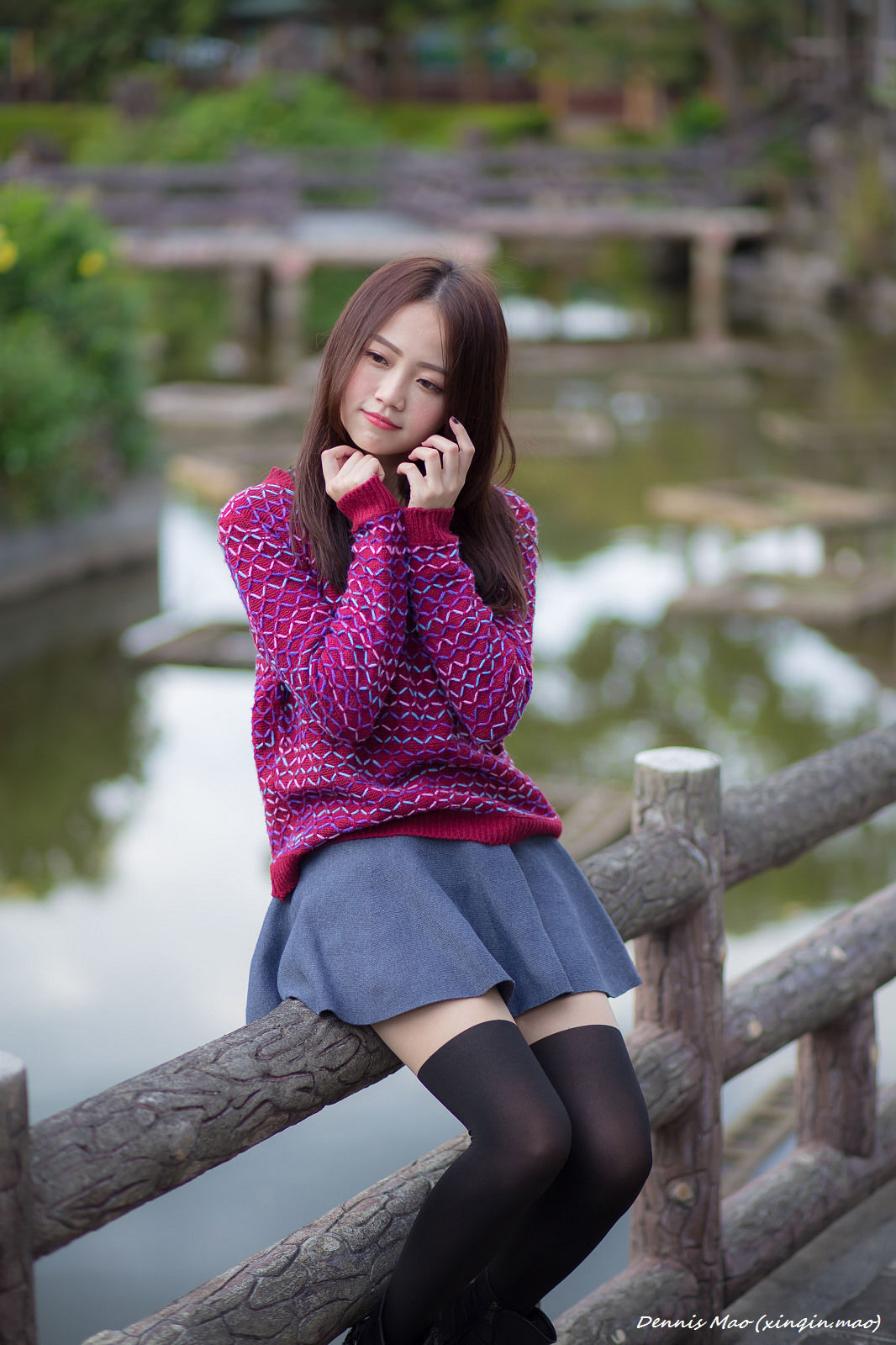[台湾正妹] 思綺《雙溪公園(三套服装）》