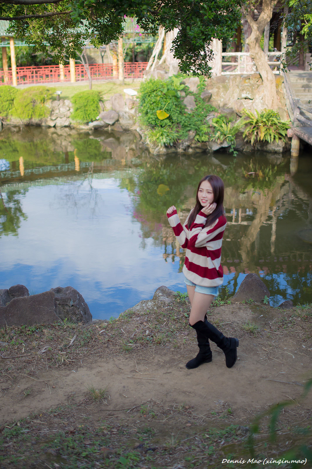 [台湾正妹] 思綺《雙溪公園(三套服装）》