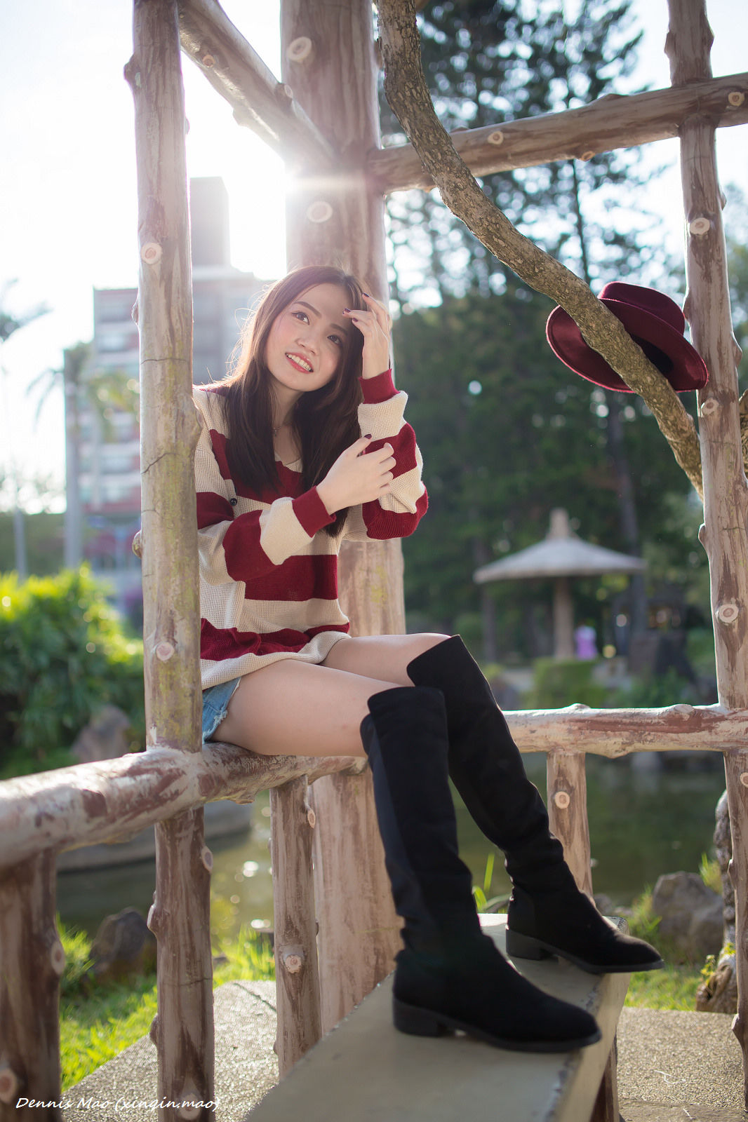 [台湾正妹] 思綺《雙溪公園(三套服装）》