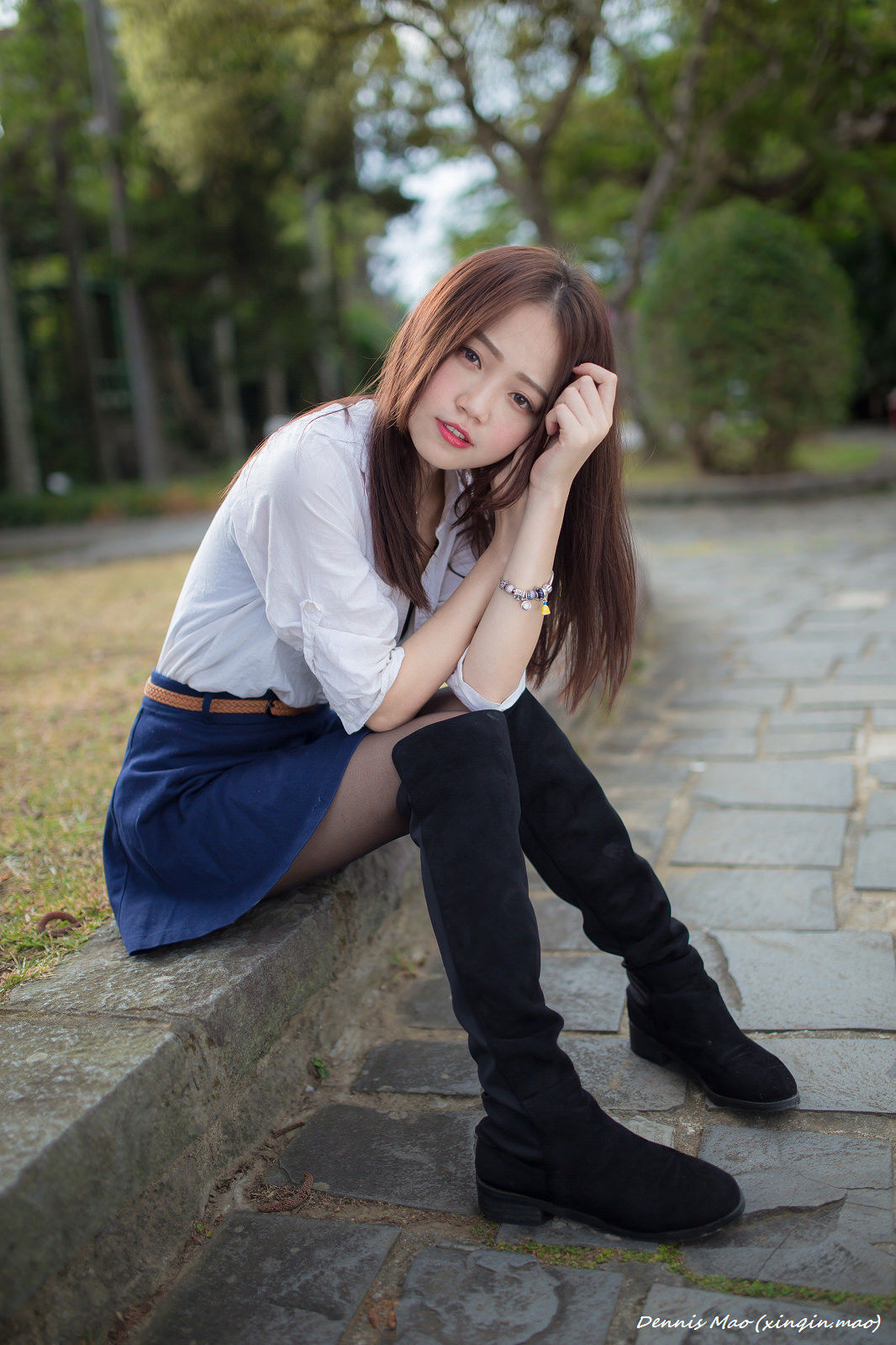 [台湾正妹] 思綺《雙溪公園(三套服装）》