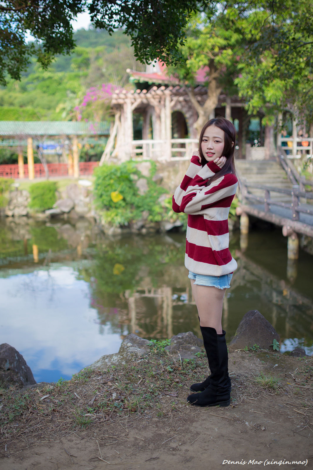 [台湾正妹] 思綺《雙溪公園(三套服装）》