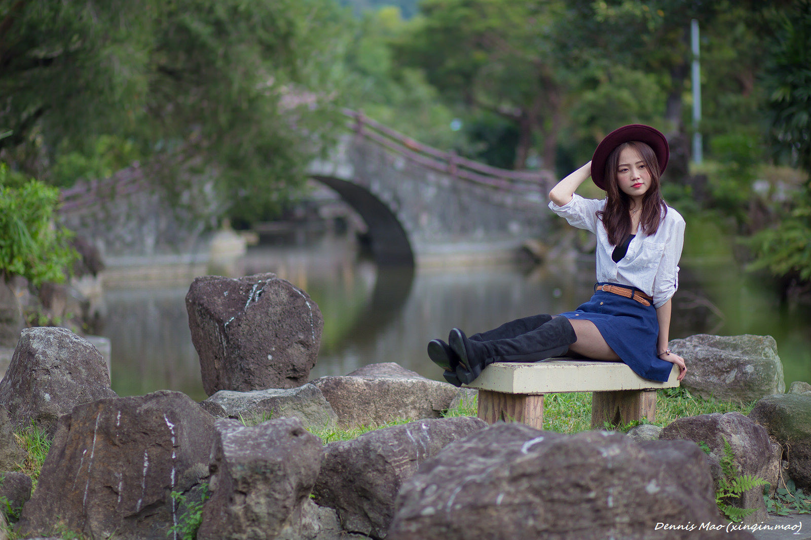 [台湾正妹] 思綺《雙溪公園(三套服装）》
