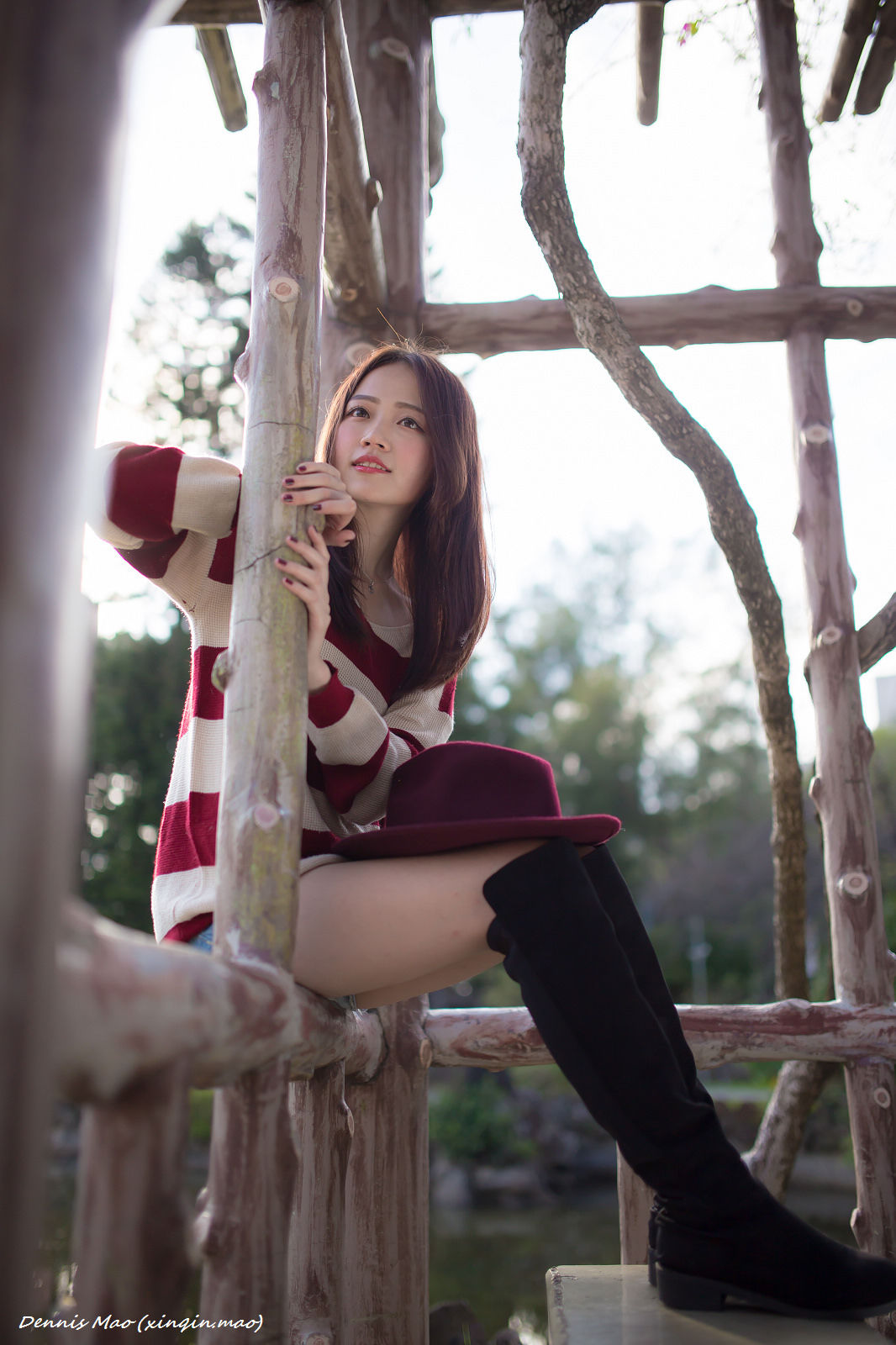 [台湾正妹] 思綺《雙溪公園(三套服装）》