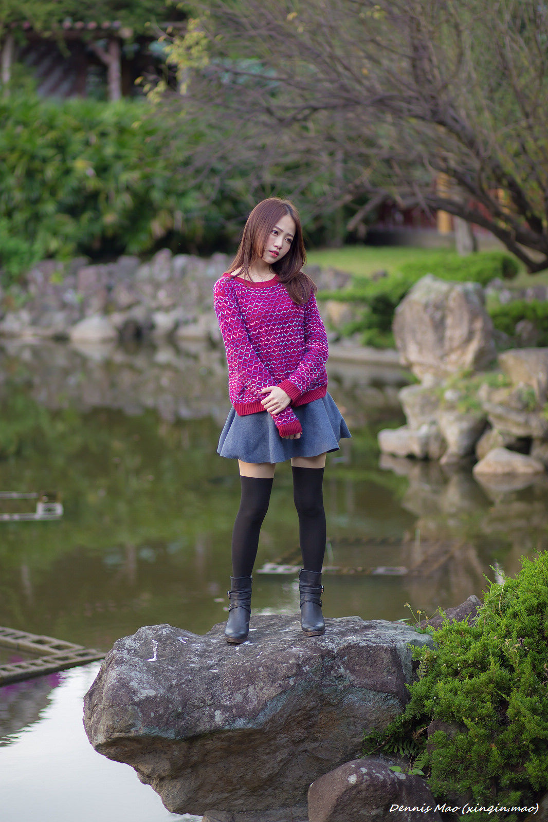 [台湾正妹] 思綺《雙溪公園(三套服装）》