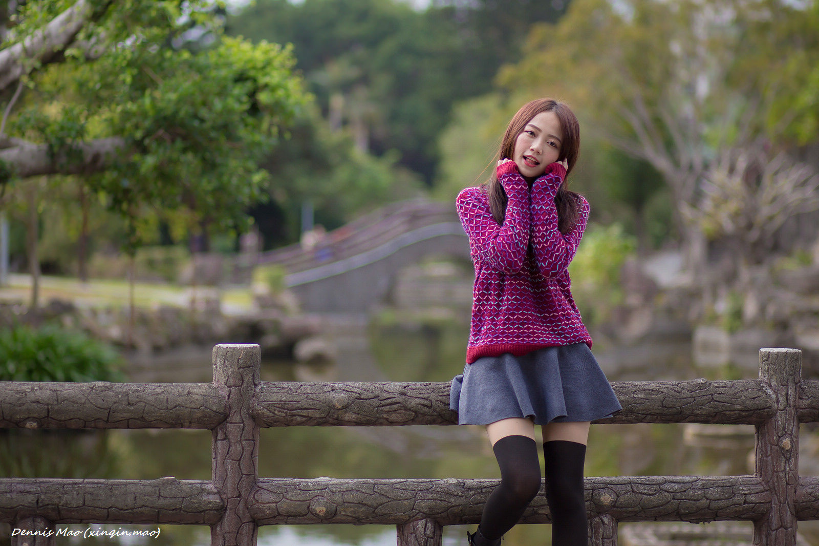 [台湾正妹] 思綺《雙溪公園(三套服装）》