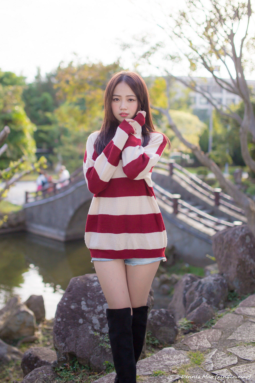 [台湾正妹] 思綺《雙溪公園(三套服装）》