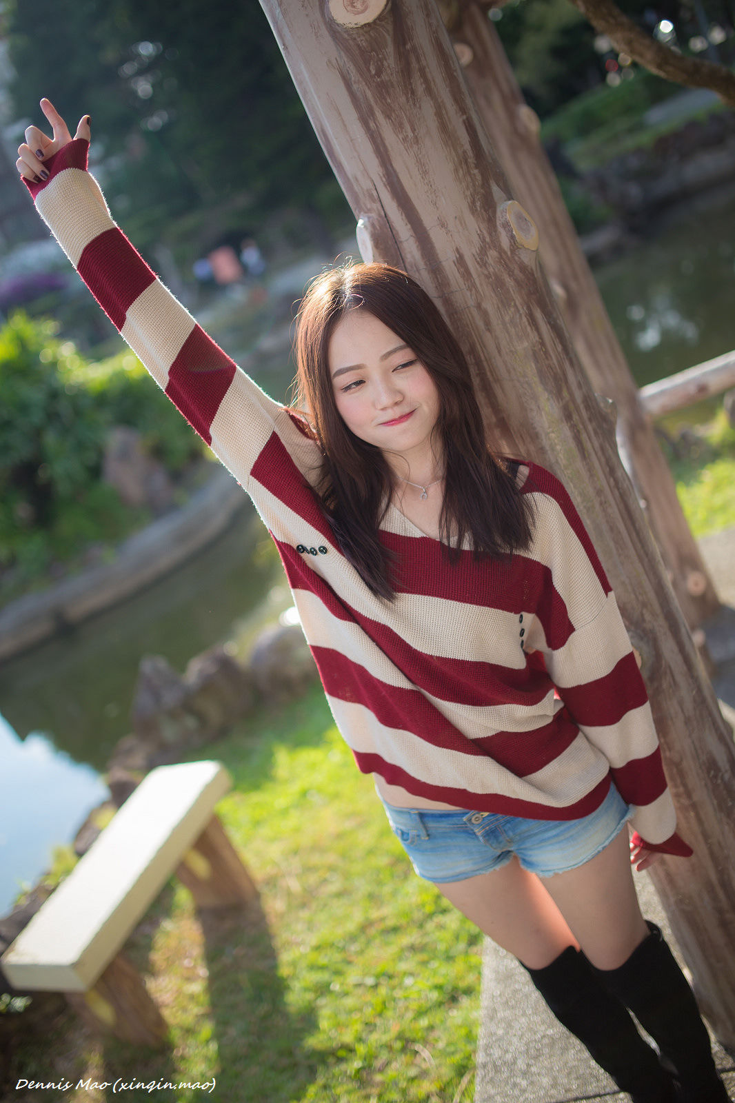 [台湾正妹] 思綺《雙溪公園(三套服装）》